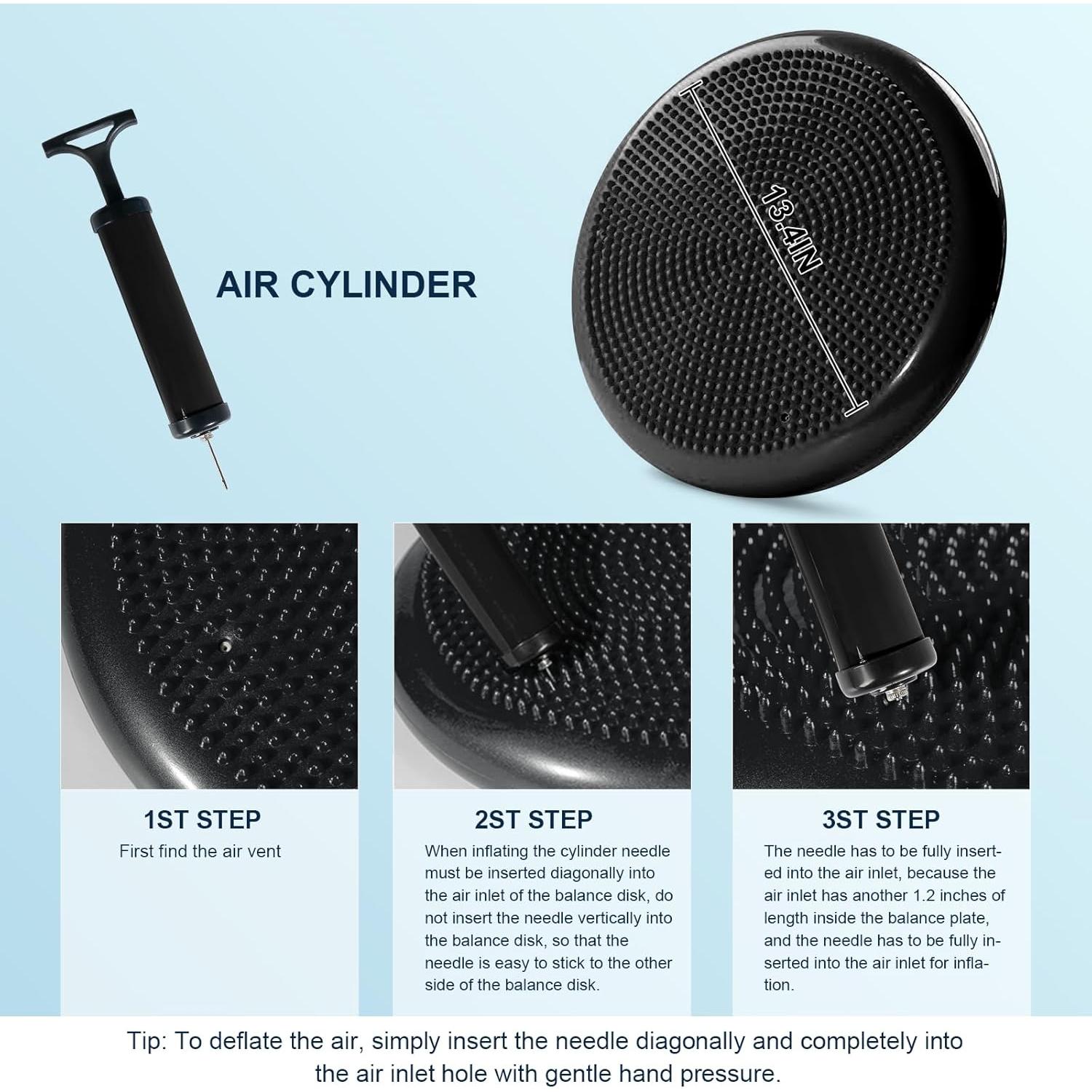 Cojín Inestable STOROMO 34cm para Mejora de Postura y Equilibrio