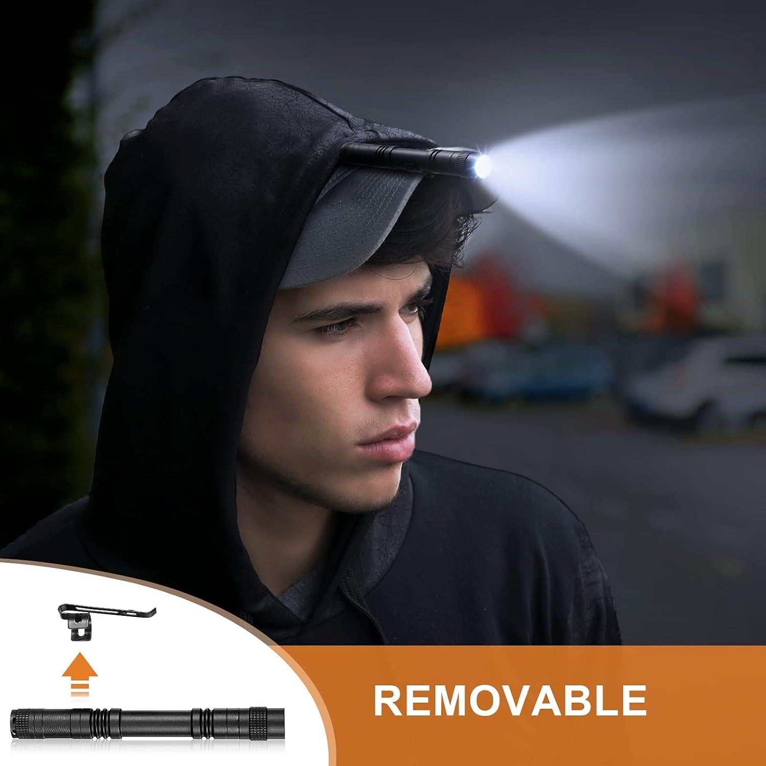 Linterna LED de Bolsillo Honoson - 6 Piezas, 8.89 y 13.31 cm