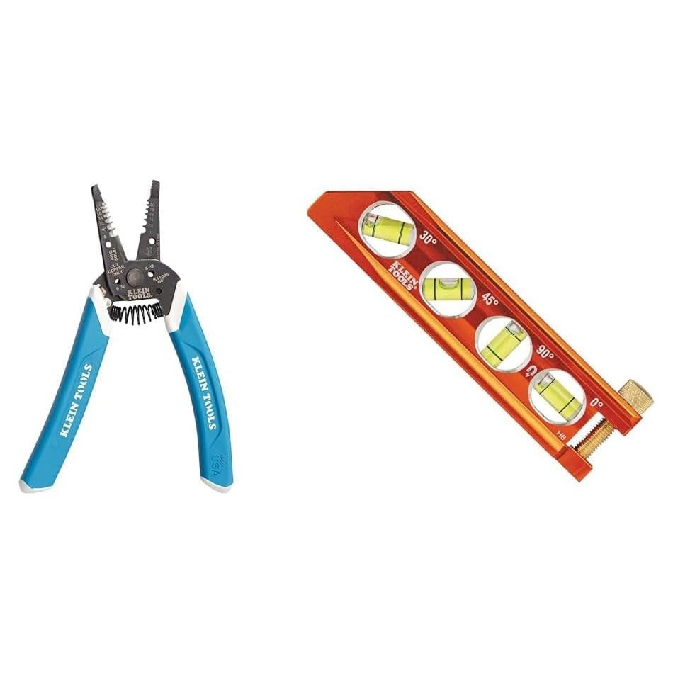 Destripador de Cables Klein Tools + Nivel Magnético 15.88 cm