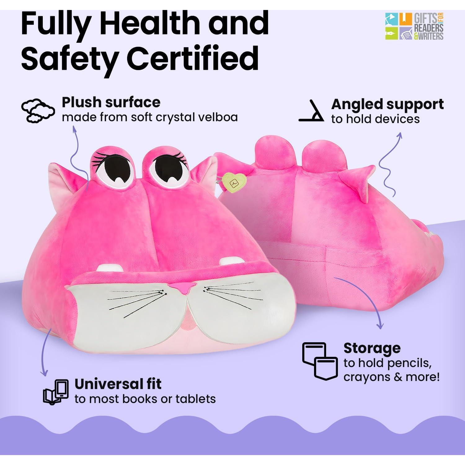 Soporte de Almohada para Tabletas Gato Regalos para Lectores