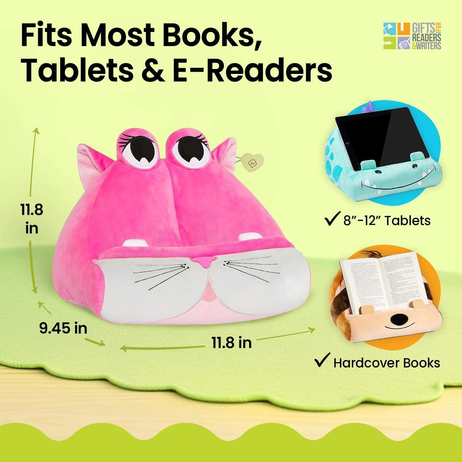 Soporte de Almohada para Tabletas Gato Regalos para Lectores