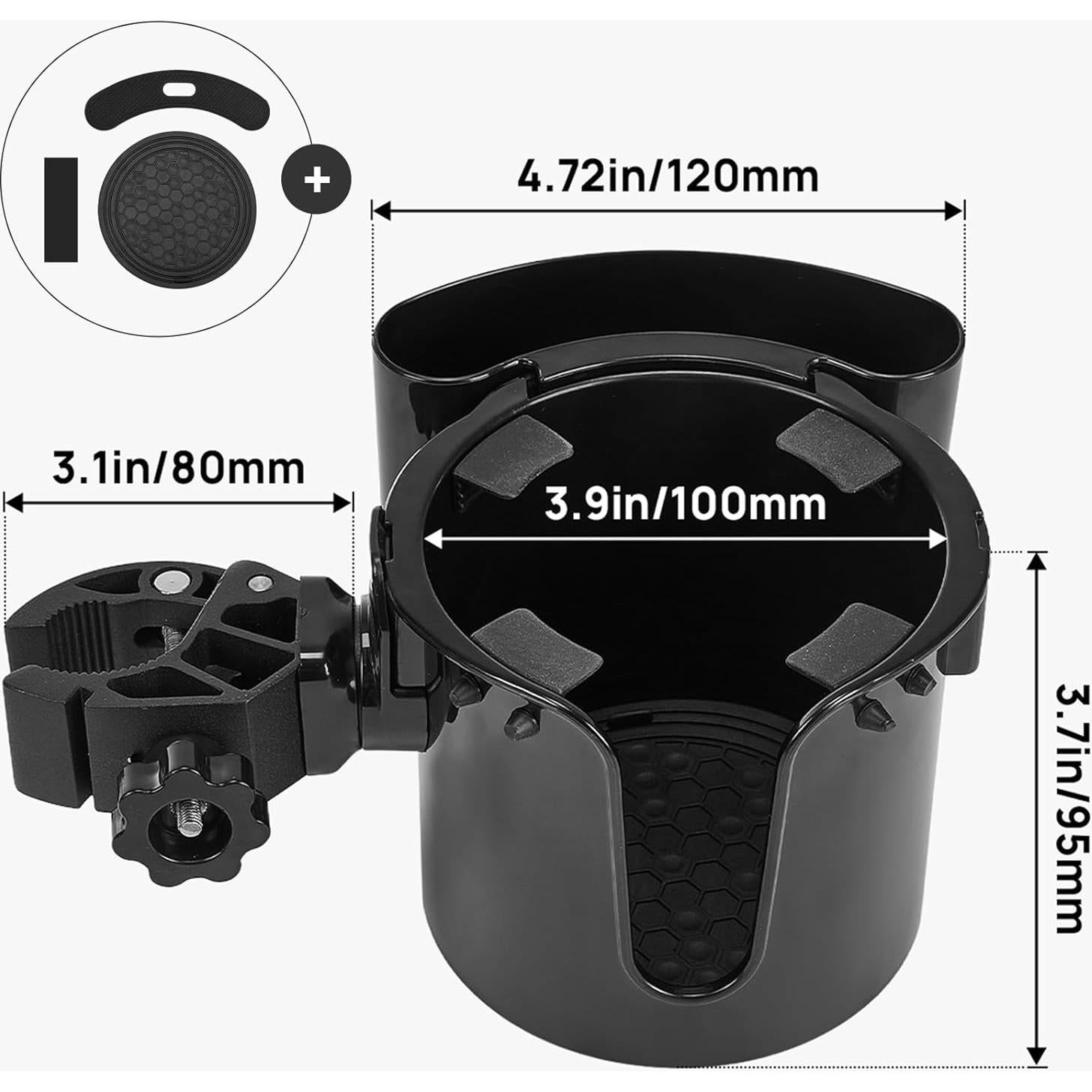Soporte para Taza JOYTUTUS 2-en-1 con Almacenamiento Azul