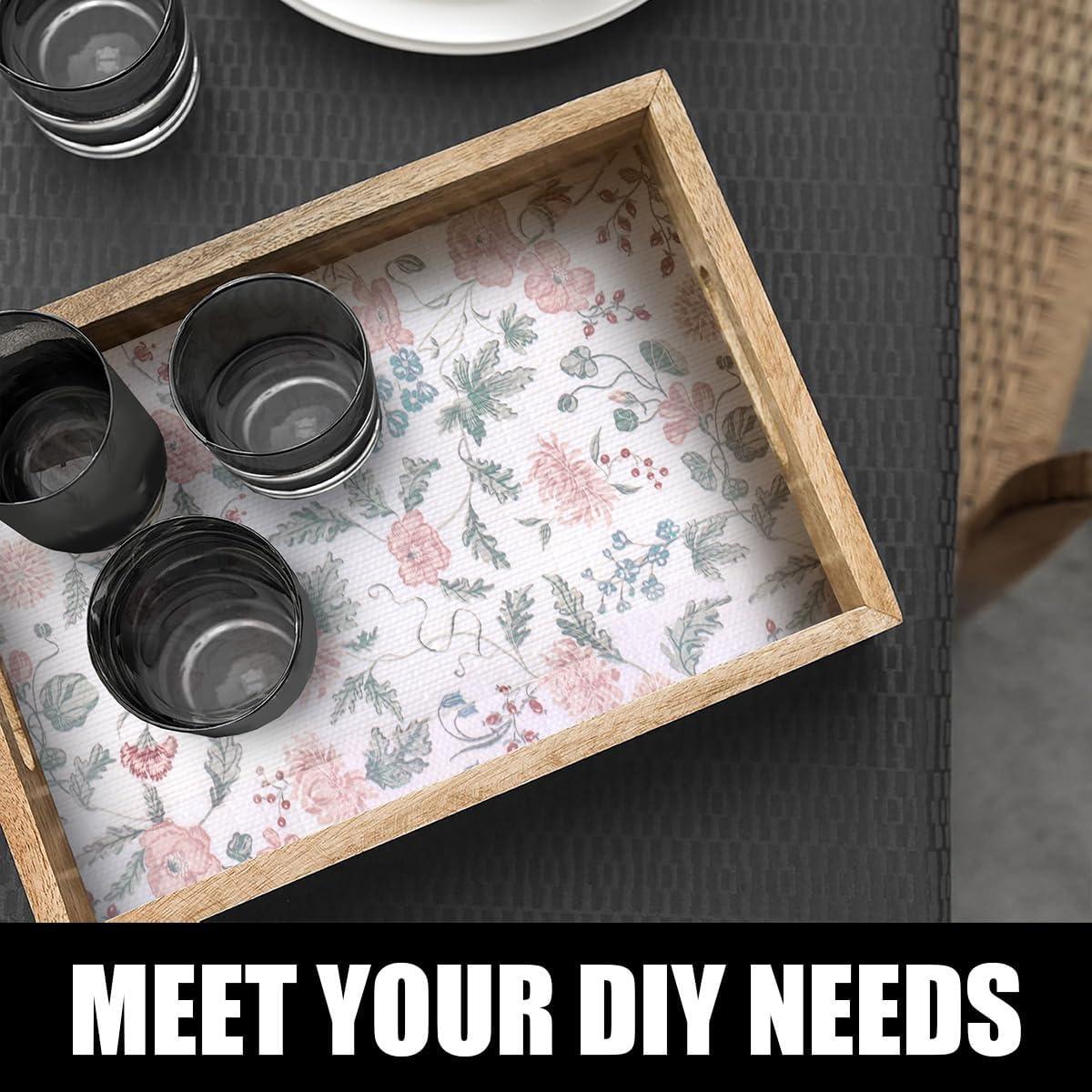 Forro Floral Antideslizante Amiitay 30.48CM x 300CM Impermeable