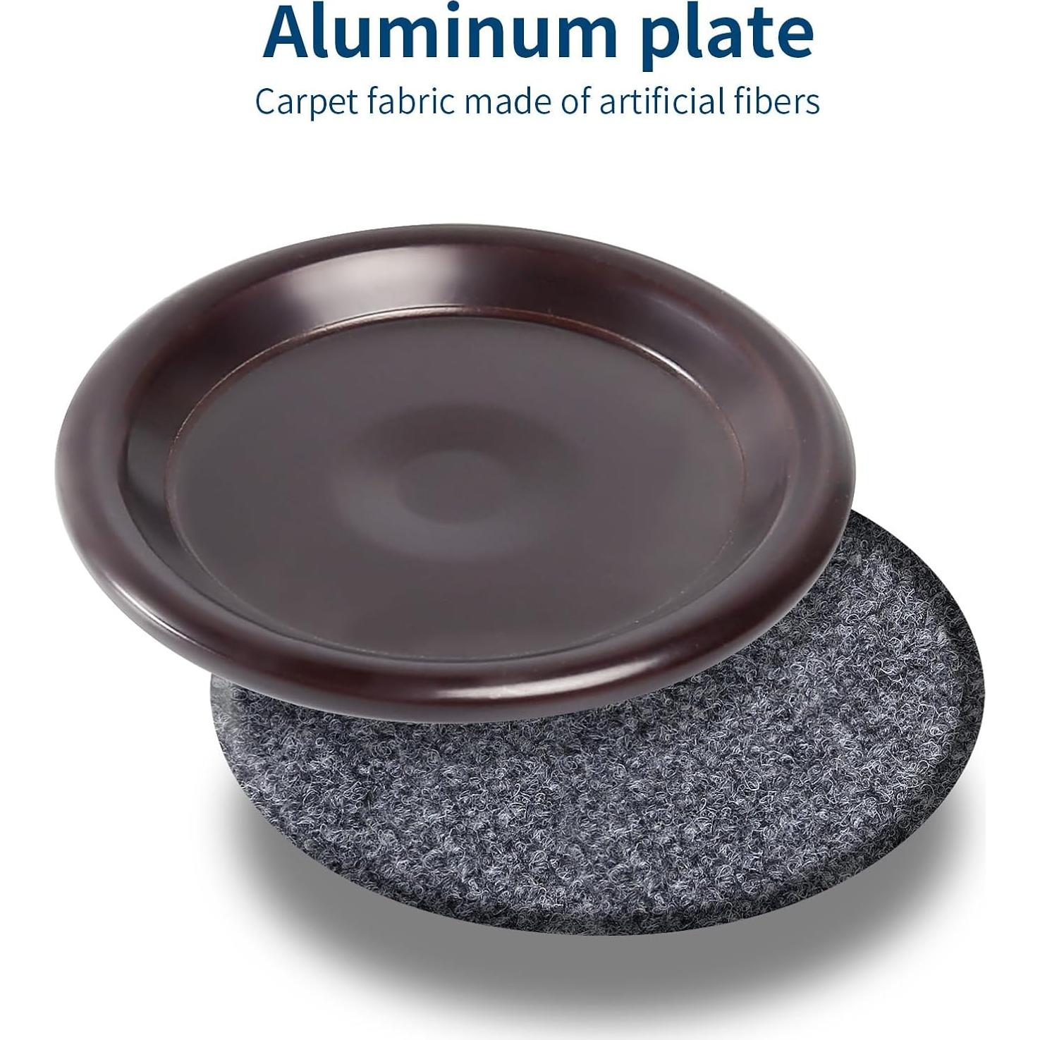 Tazas de Fieltro Reutilizables Ezprotekt 1.6" para Muebles - 16 Pcs