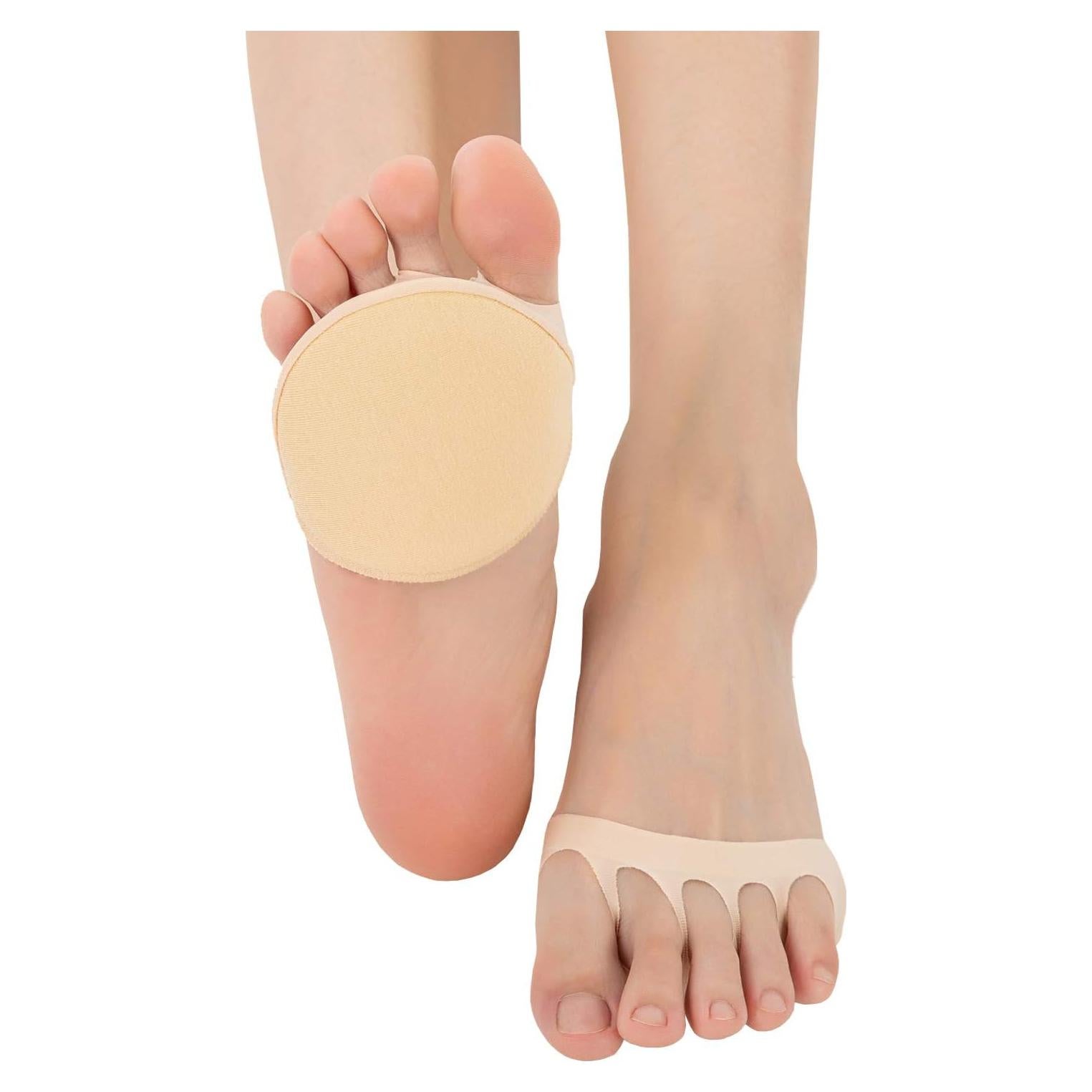 Calcetines sin dedos Relaxife Toe Topper Liner para mujer