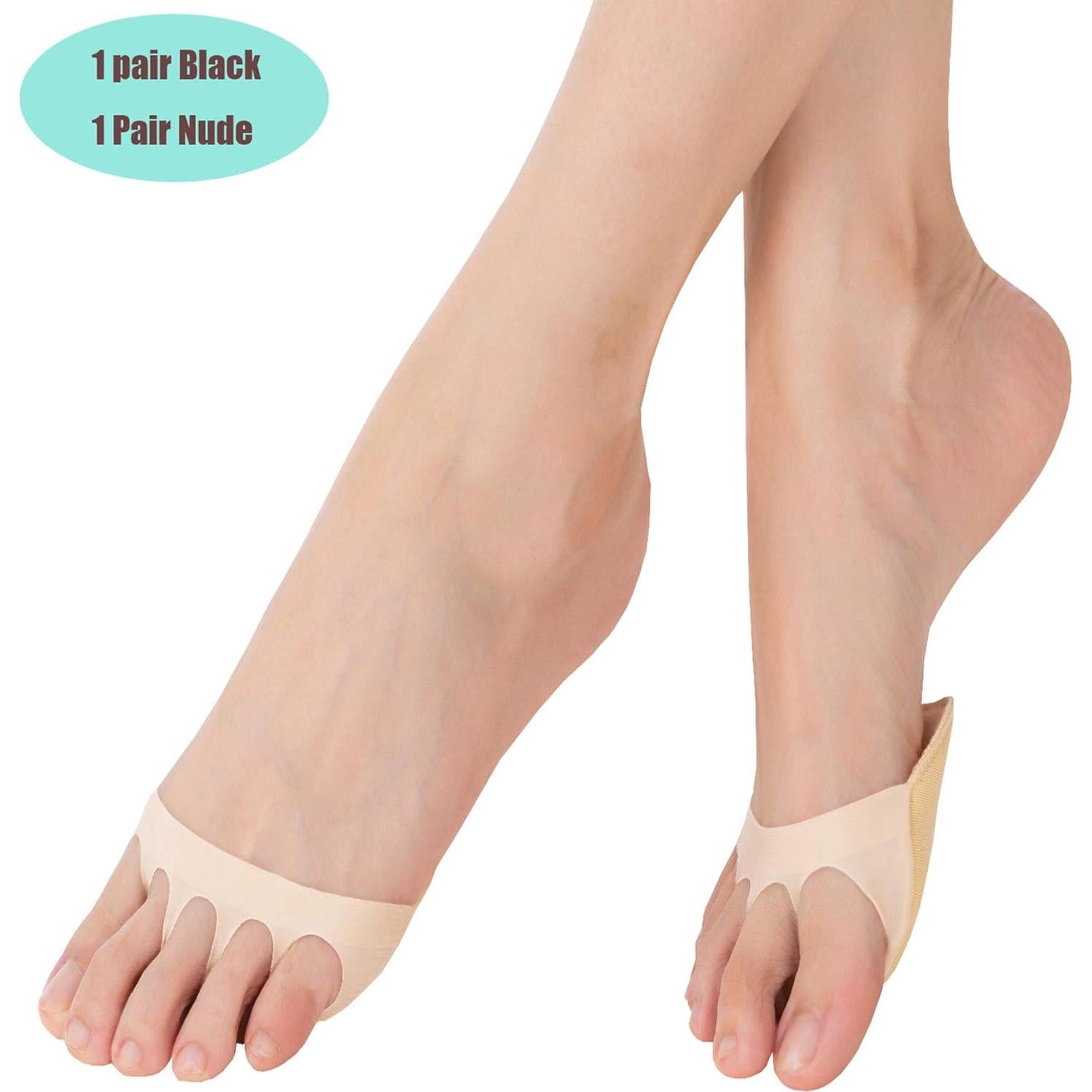 Calcetines sin dedos Relaxife Toe Topper Liner para mujer