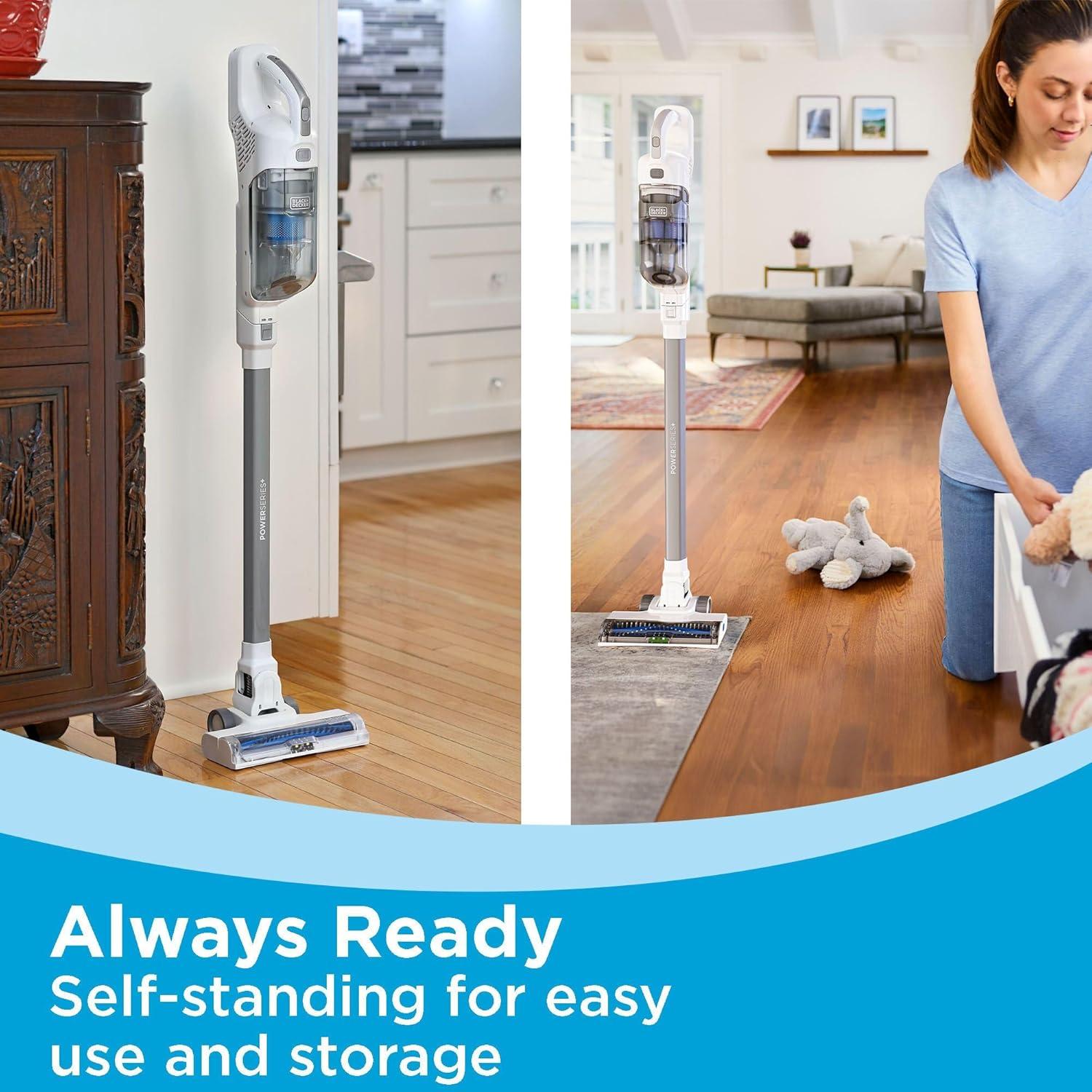 Aspiradora Inalámbrica BLACK+DECKER 16V MAX Multi-Superficie