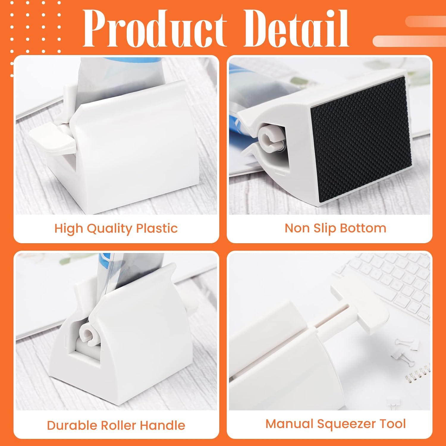 Dispensador de Pasta de Dientes ISKYBOB Juego de 2 Multicolor