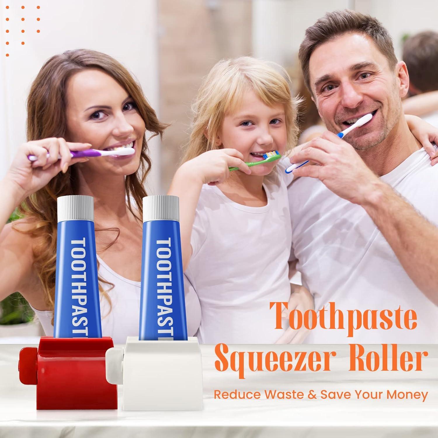 Dispensador de Pasta de Dientes ISKYBOB Juego de 2 Multicolor