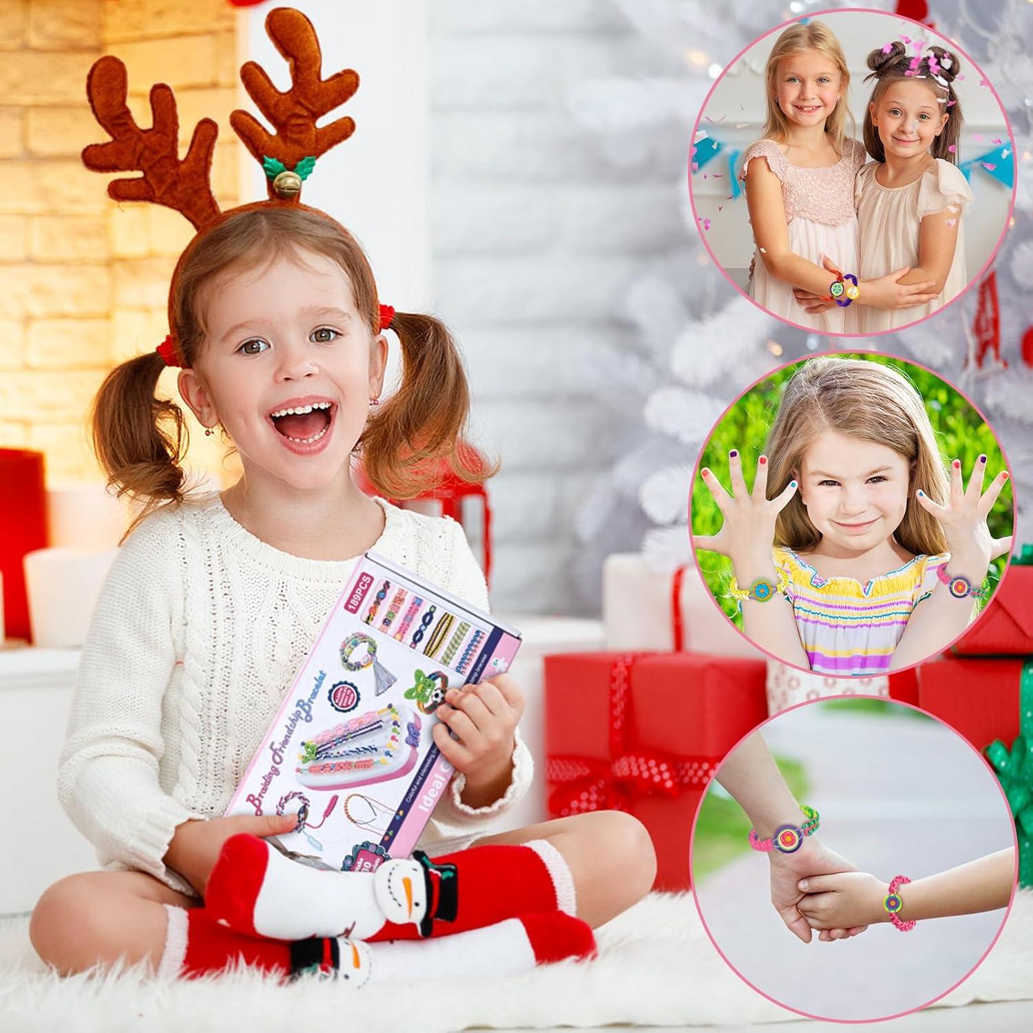 Kit de Pulseras de Amistad Reaeon - Manualidades para Niñas