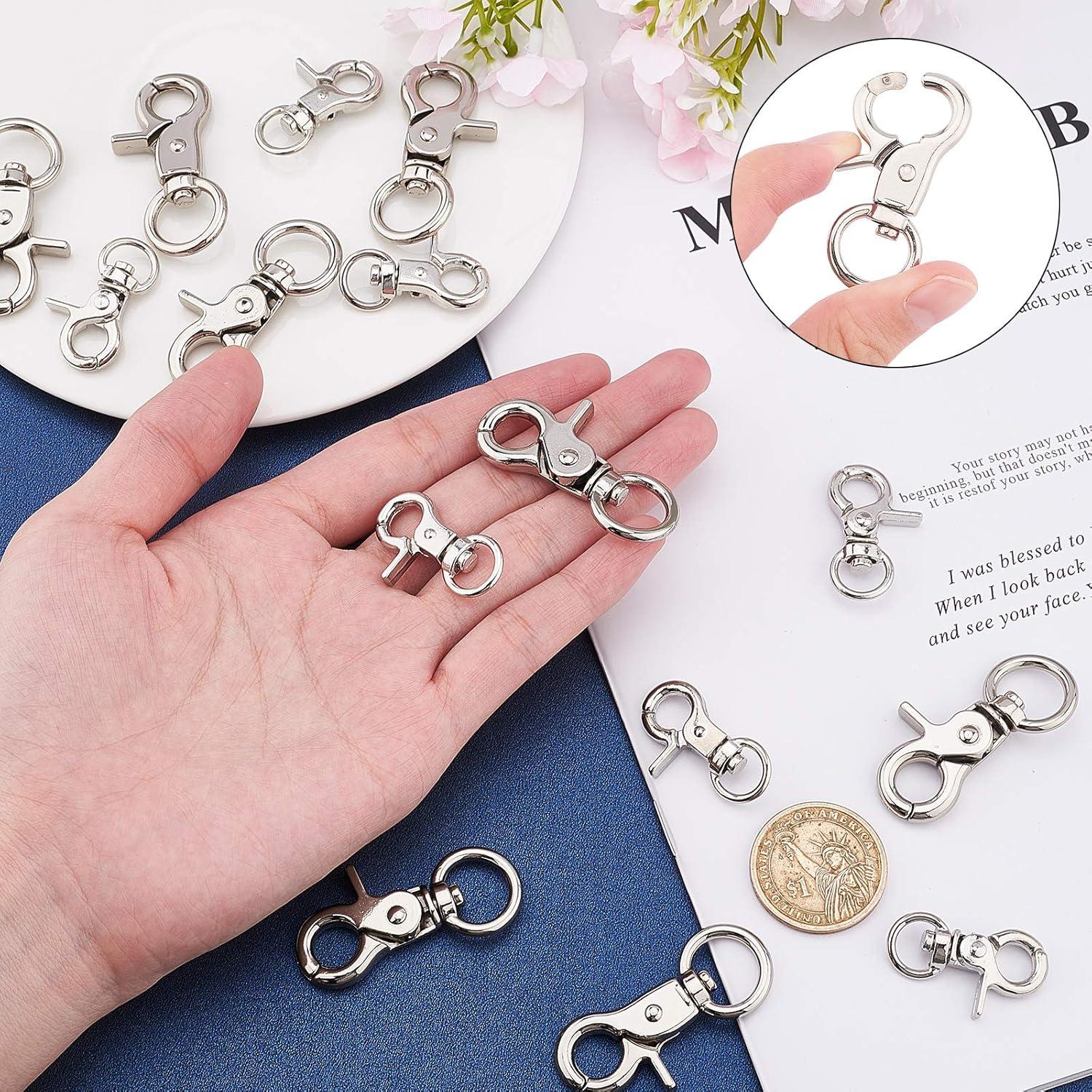 Ganchos de Traba de Langosta Metal PH PandaHall 16 Pcs