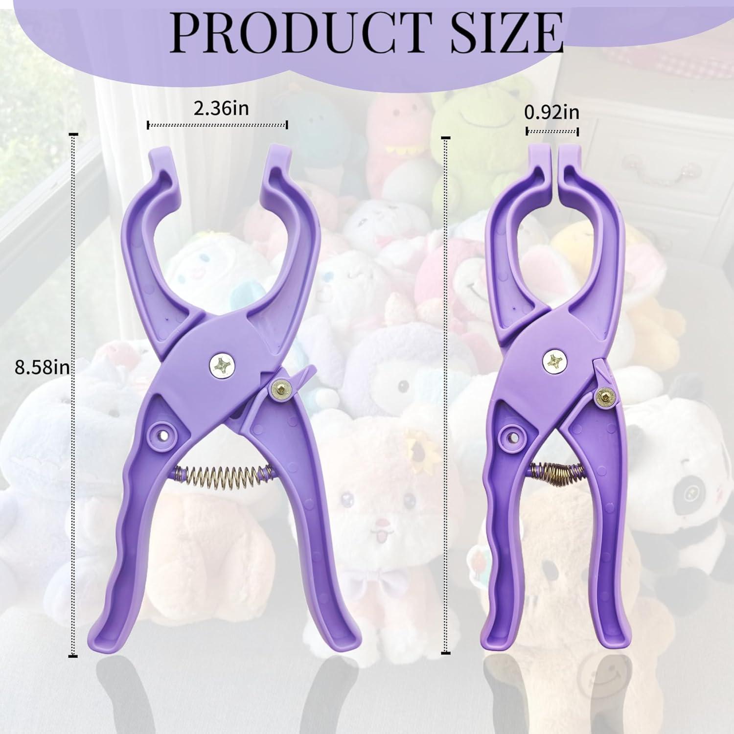 Herramienta de Ojos de Seguridad SPMKTQK 5-30mm Púrpura