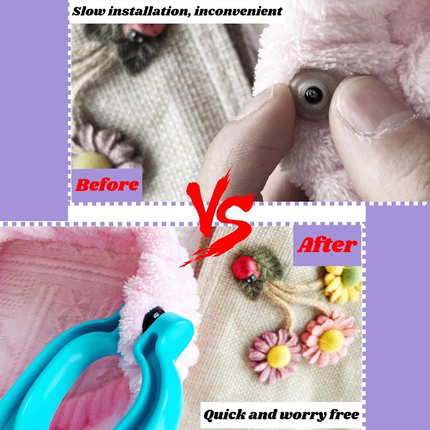 Herramienta de Ojos de Seguridad SPMKTQK 5-30mm Púrpura