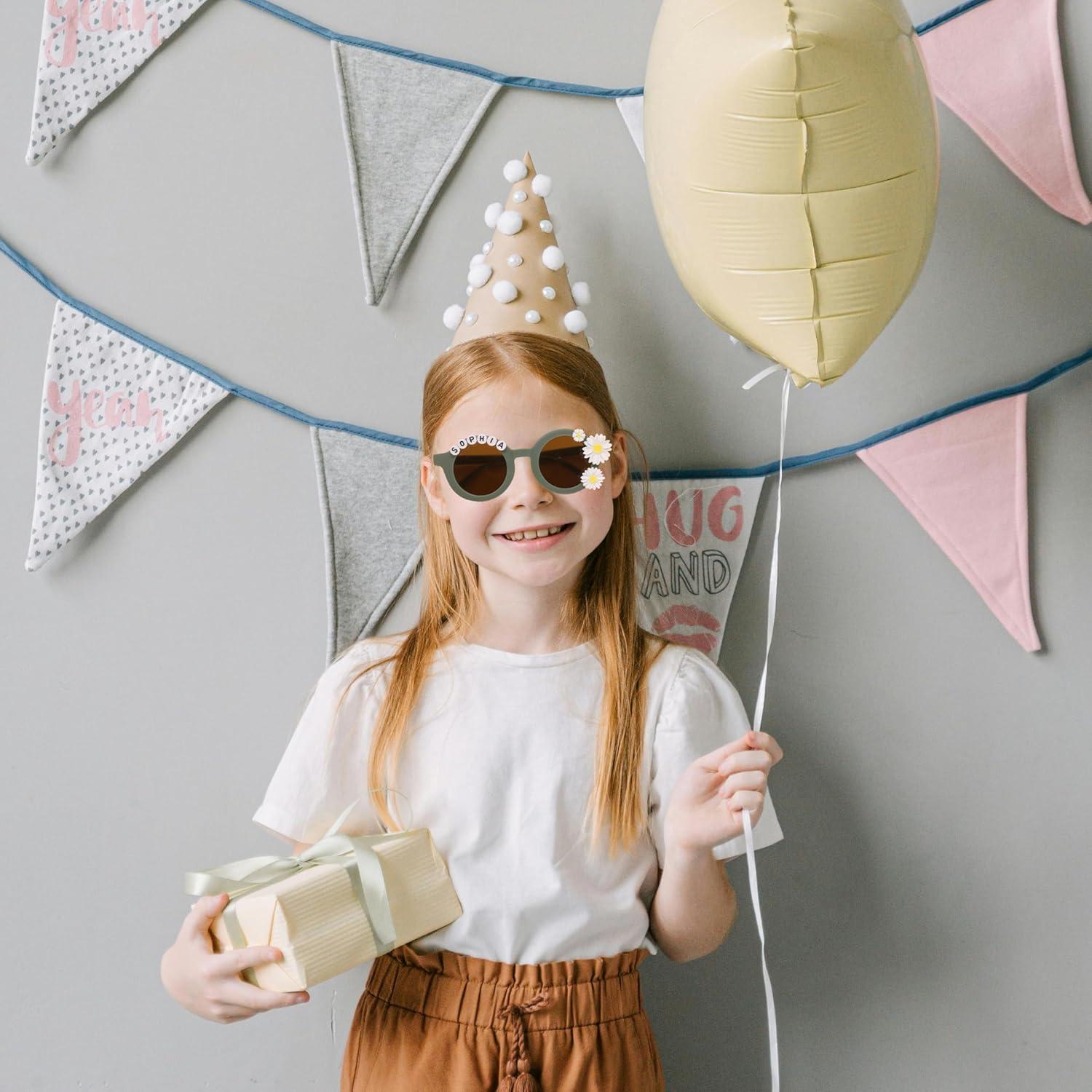 Gafas de Sol Personalizadas Deneo con Flor Margarita para Niños