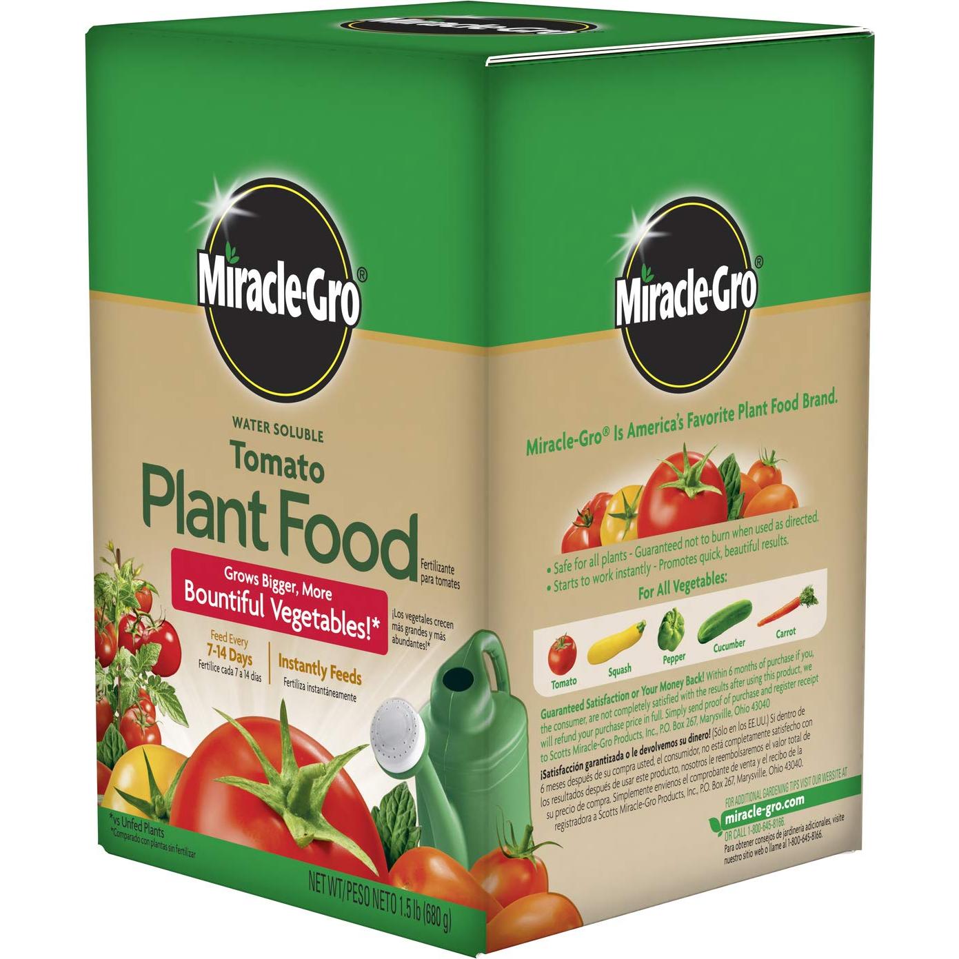 Alimento para Plantas de Tomate Miracle-Gro 0.68 kg