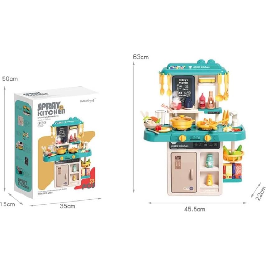 Juego de Cocina Electrónico Serena&Jewel con Luz y Sonido