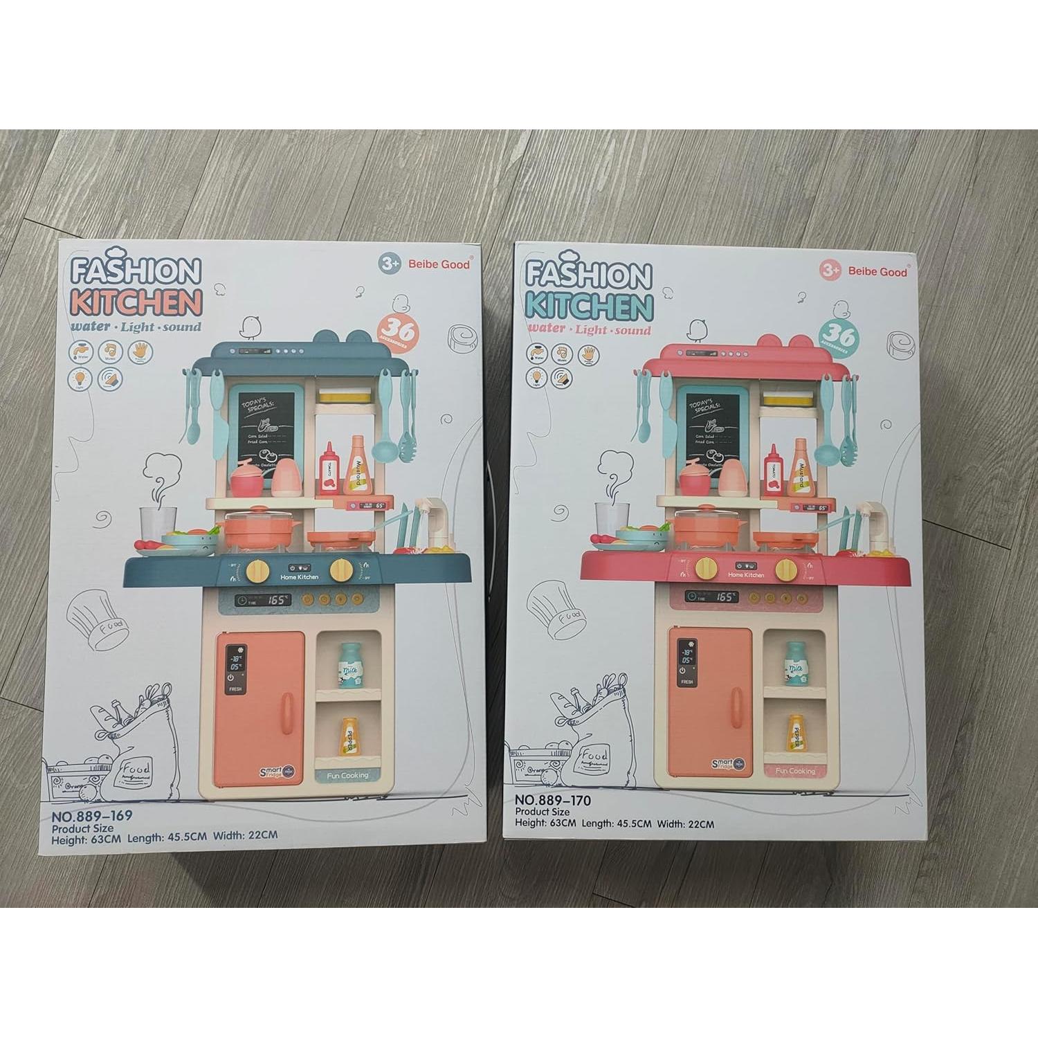 Juego de Cocina Electrónico Serena&Jewel con Luz y Sonido