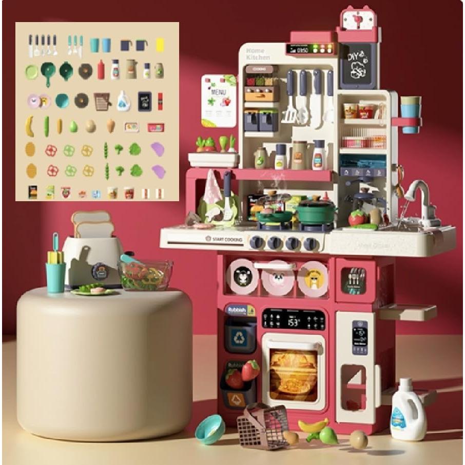 Juego de Cocina Electrónico Serena&Jewel con Luz y Sonido