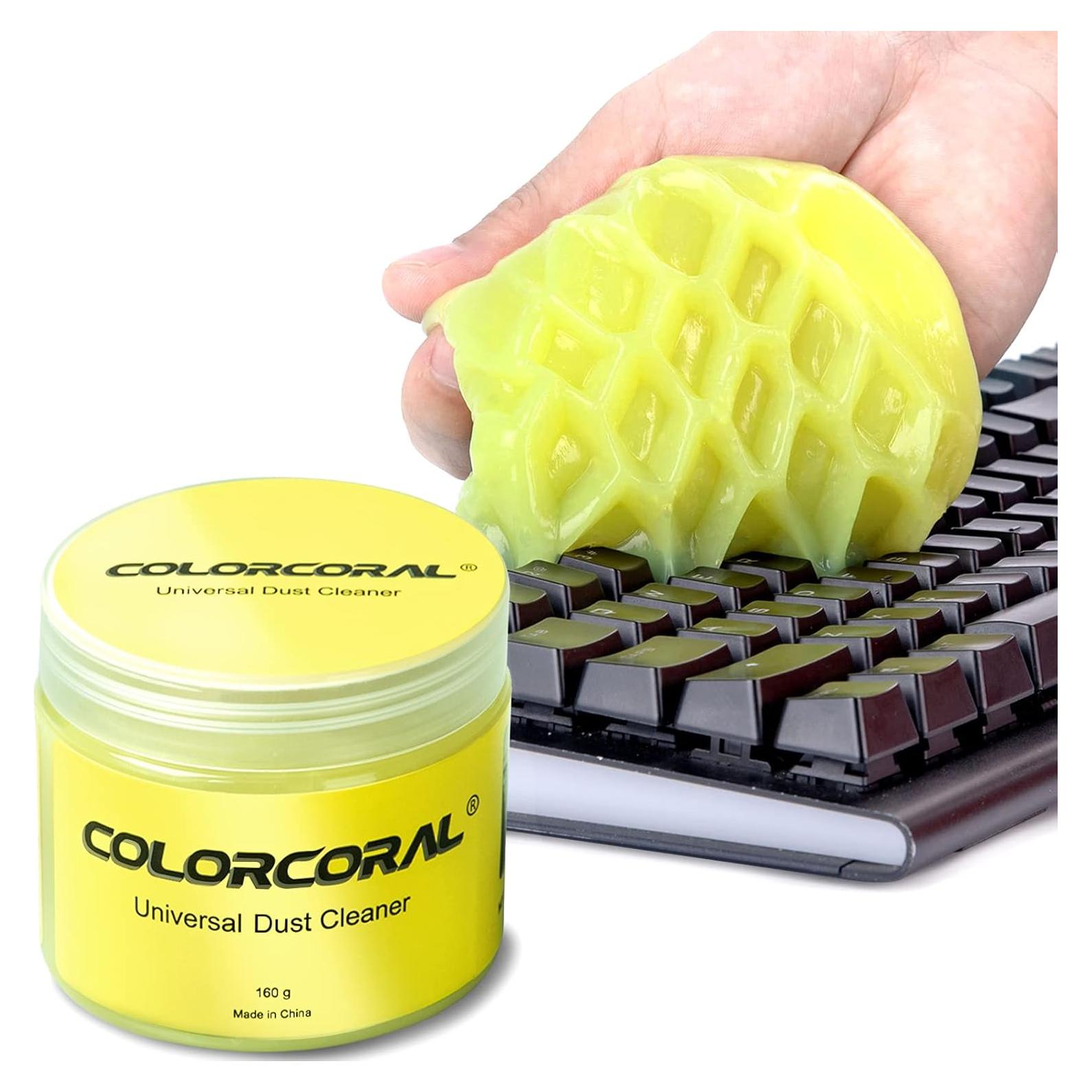 Gel Limpiador Universal COLORCORAL 160g para Teclados y Más