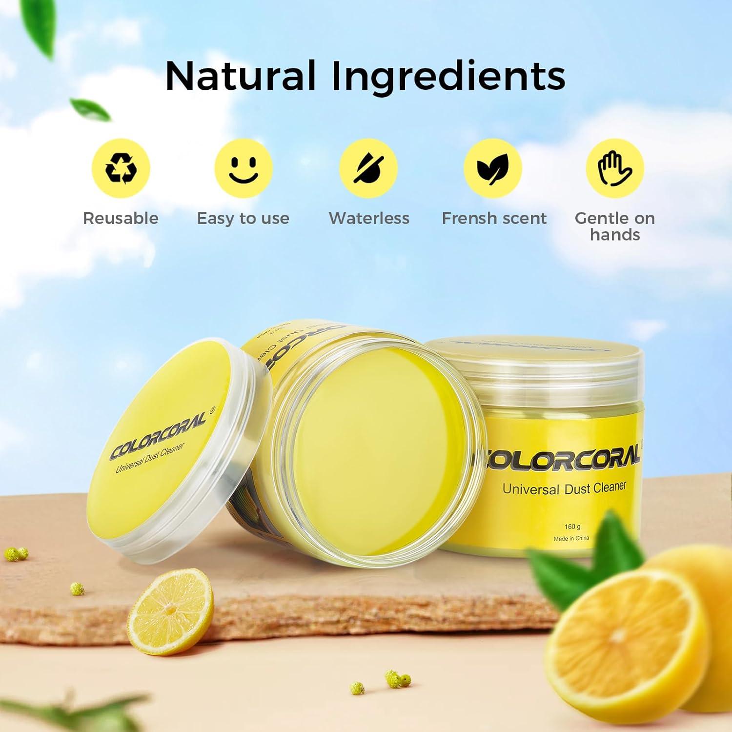 Gel Limpiador Universal COLORCORAL 160g para Teclados y Más