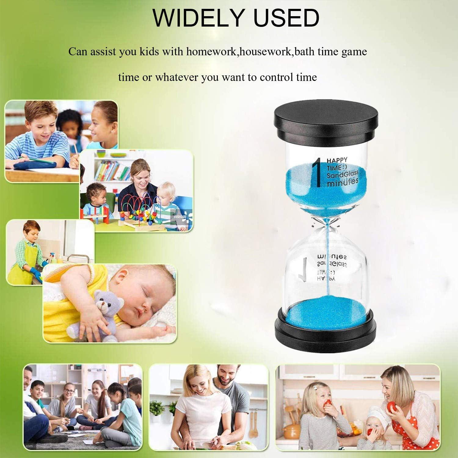 Reloj de Arena 1 Minuto SuLiao Azul para Niños y Cocina