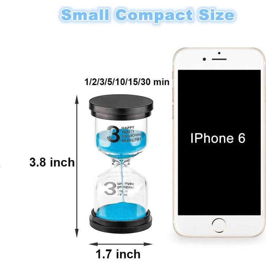 Reloj de Arena 1 Minuto SuLiao Azul para Niños y Cocina