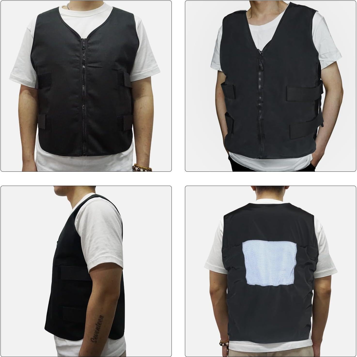 Chaleco Refrigerante MR.ICE Unisex - 84 Celdas de Hielo