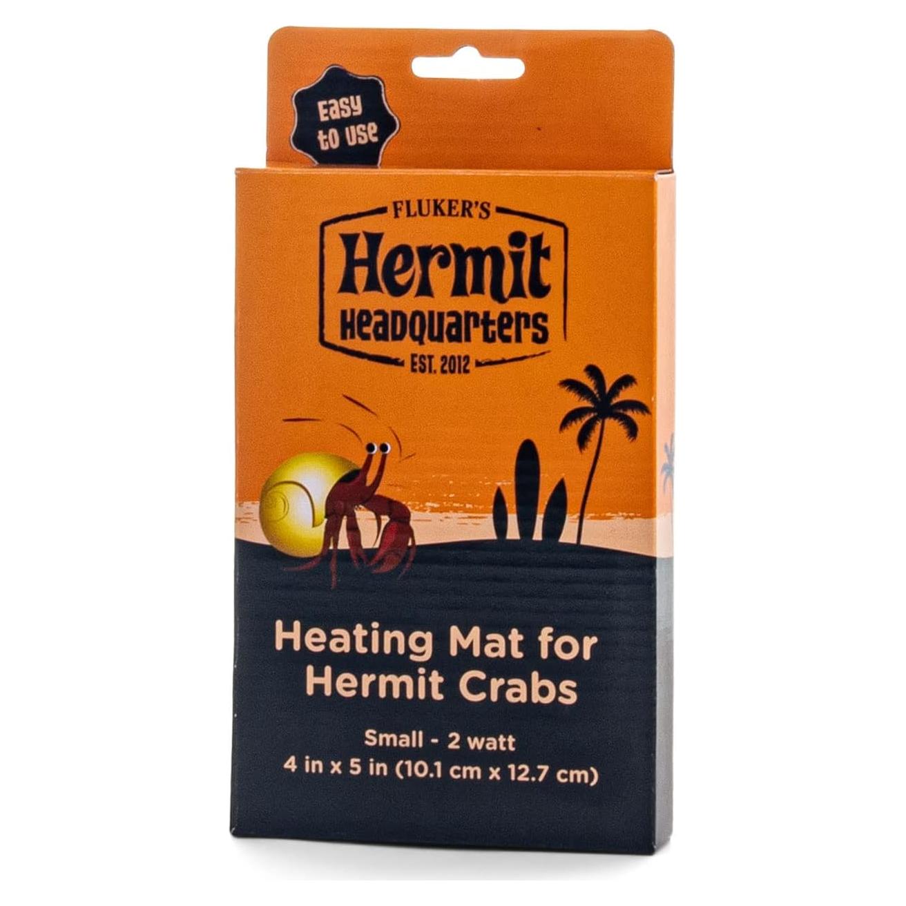 Alfombrilla de Calor Fluker 10.16x12.7cm 2W para Cangrejos