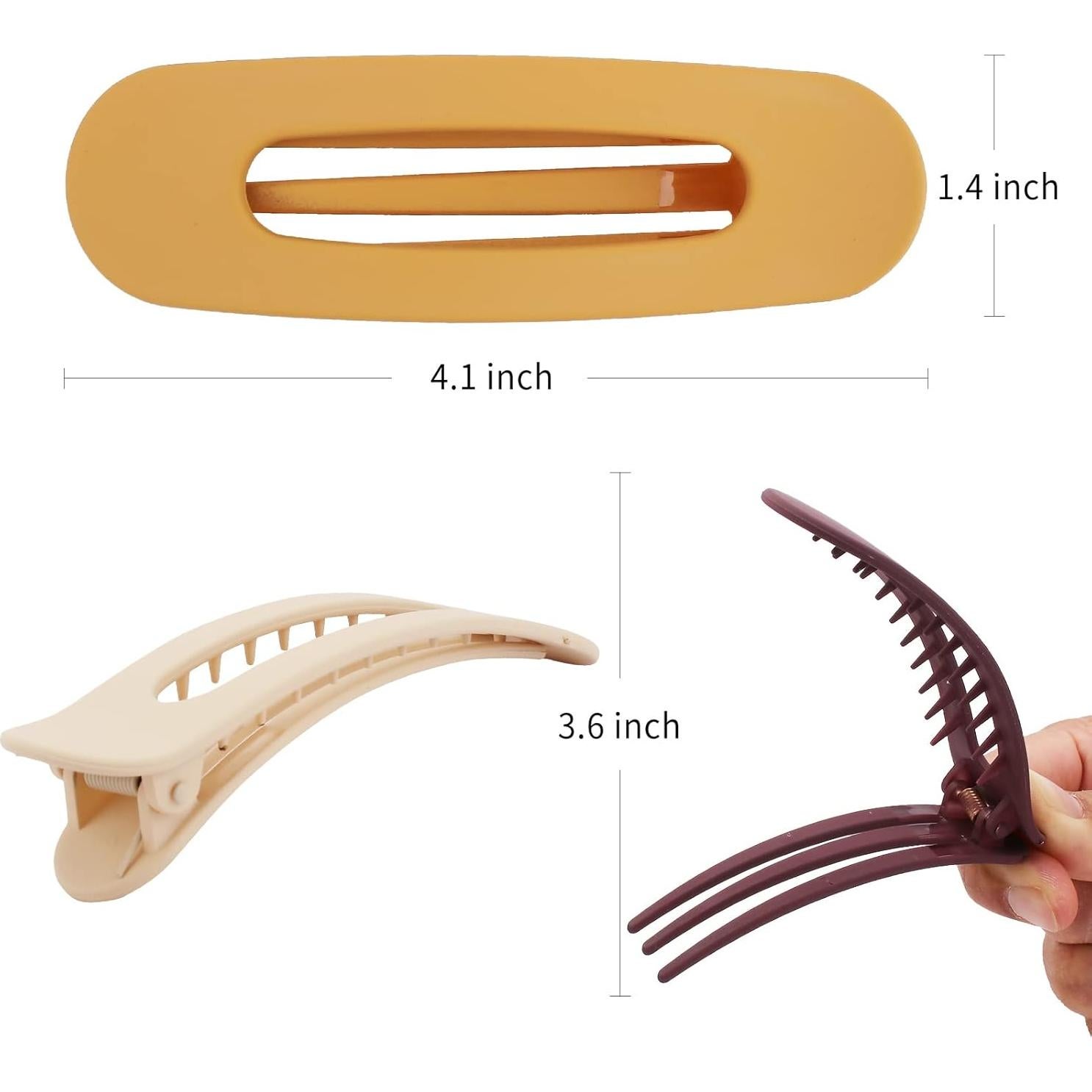 Clips para Cabello ACO-UINT - Antideslizantes, 17.1x12.1cm