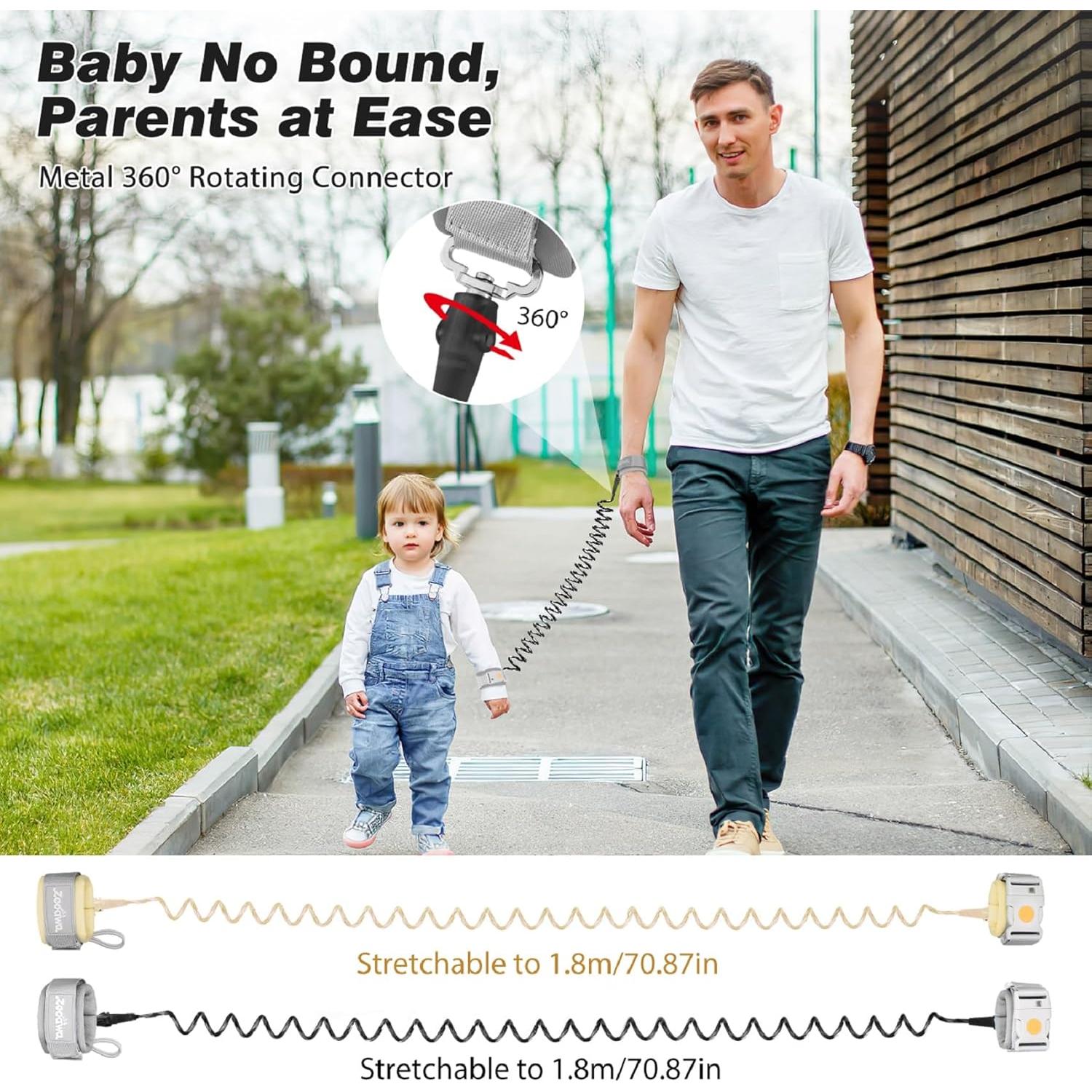 Arnés de Seguridad para Niños Zooawa 2Pack Correa Reflectante