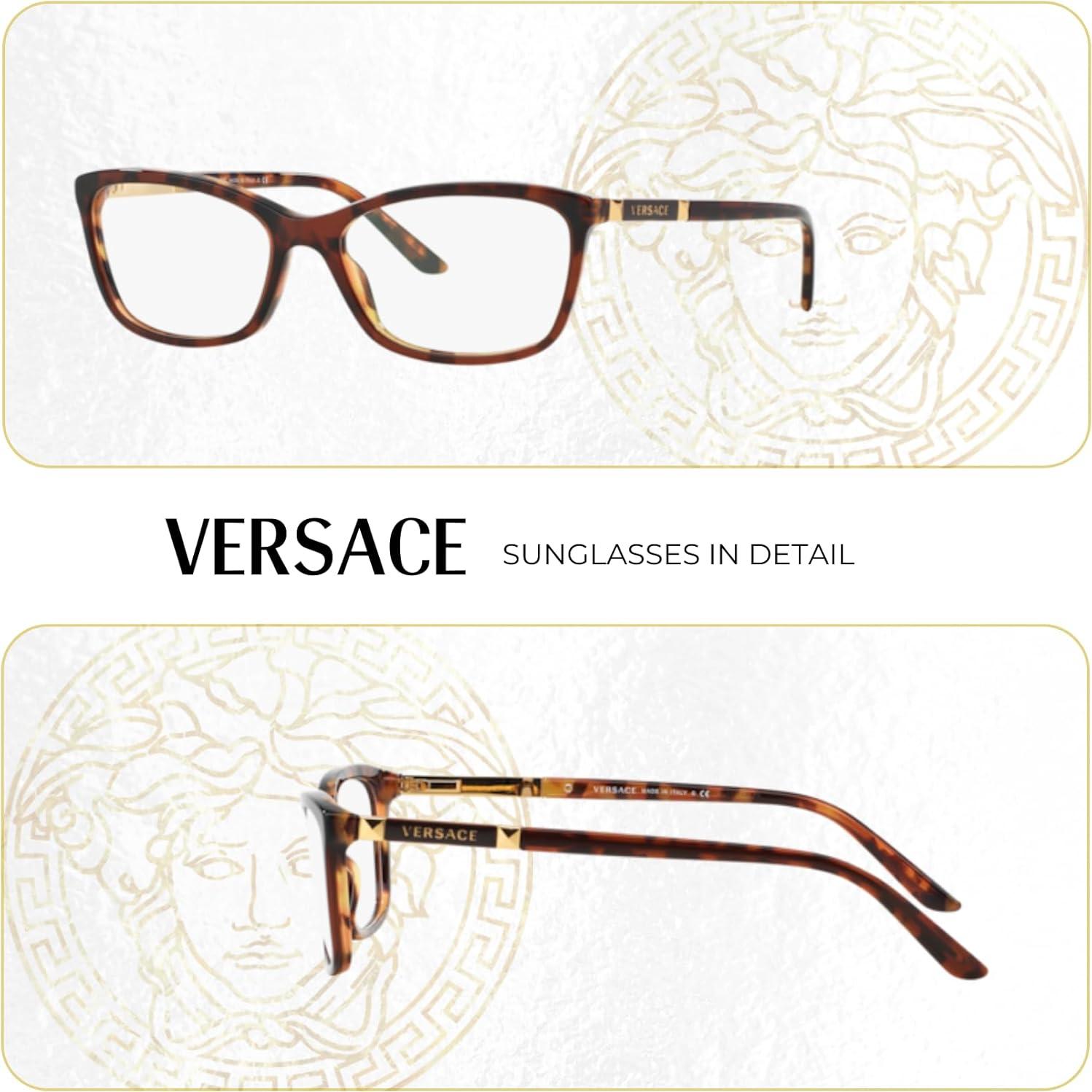 Gafas de sol Cateye Versace VE3186 para mujeres + Kit de cuidado