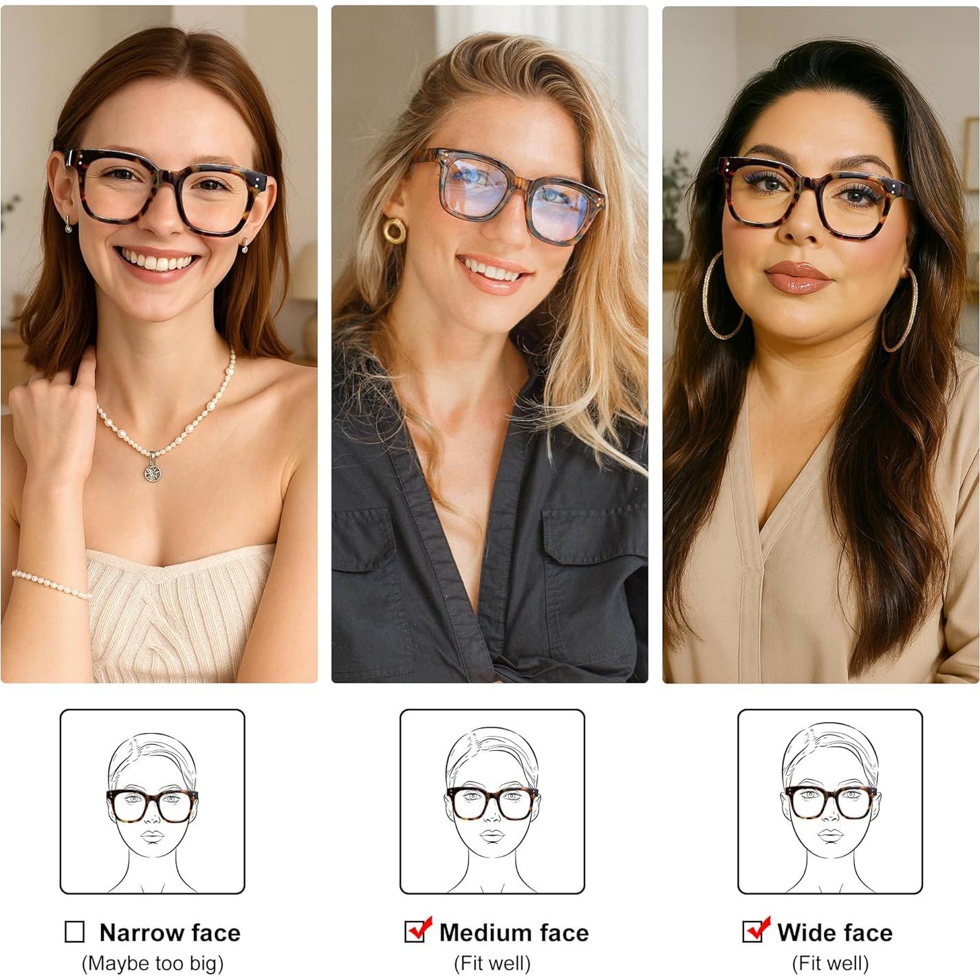 Gafas de Bloqueo de Luz Azul Madison Avenue Grandes para Mujeres