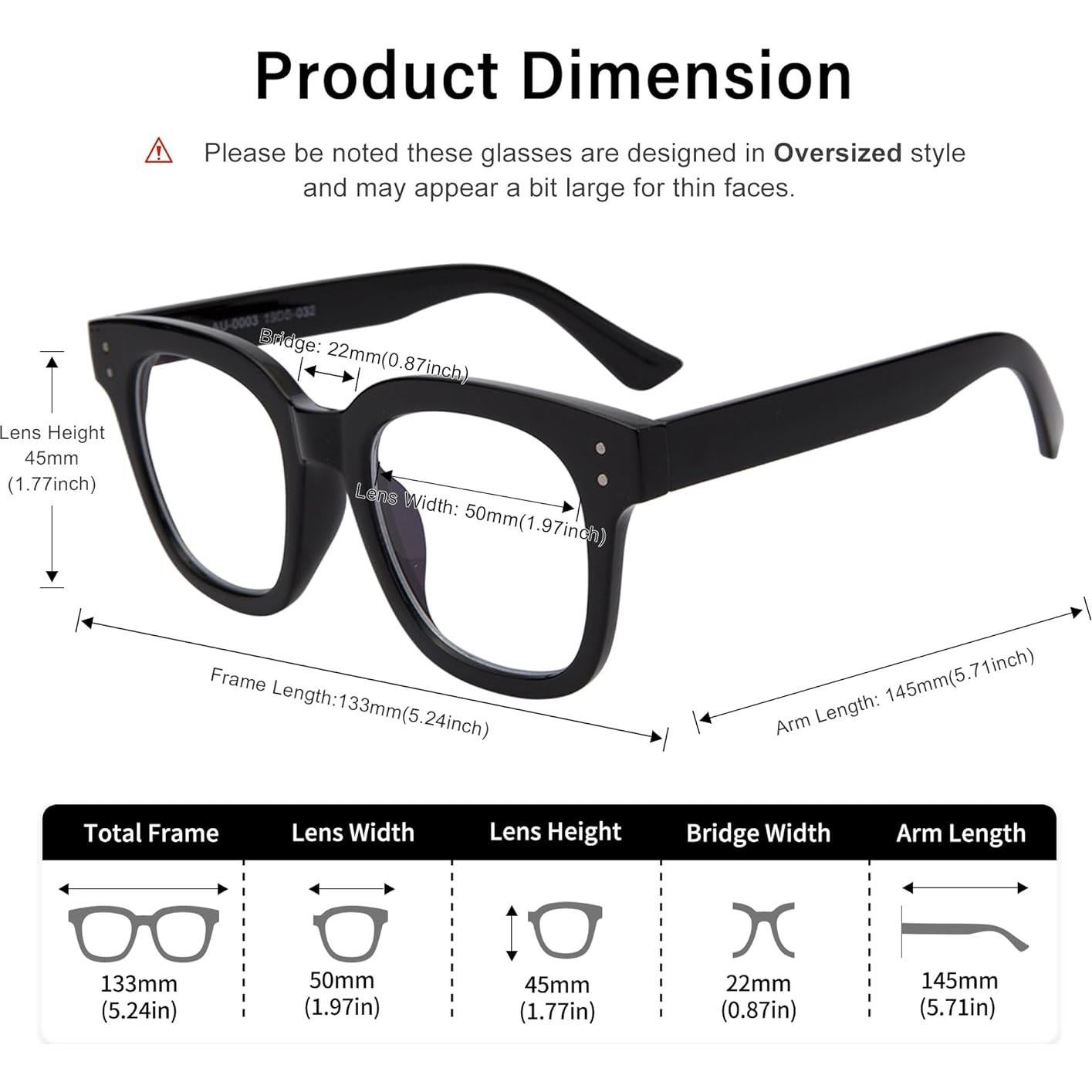 Gafas de Bloqueo de Luz Azul Madison Avenue Grandes para Mujeres