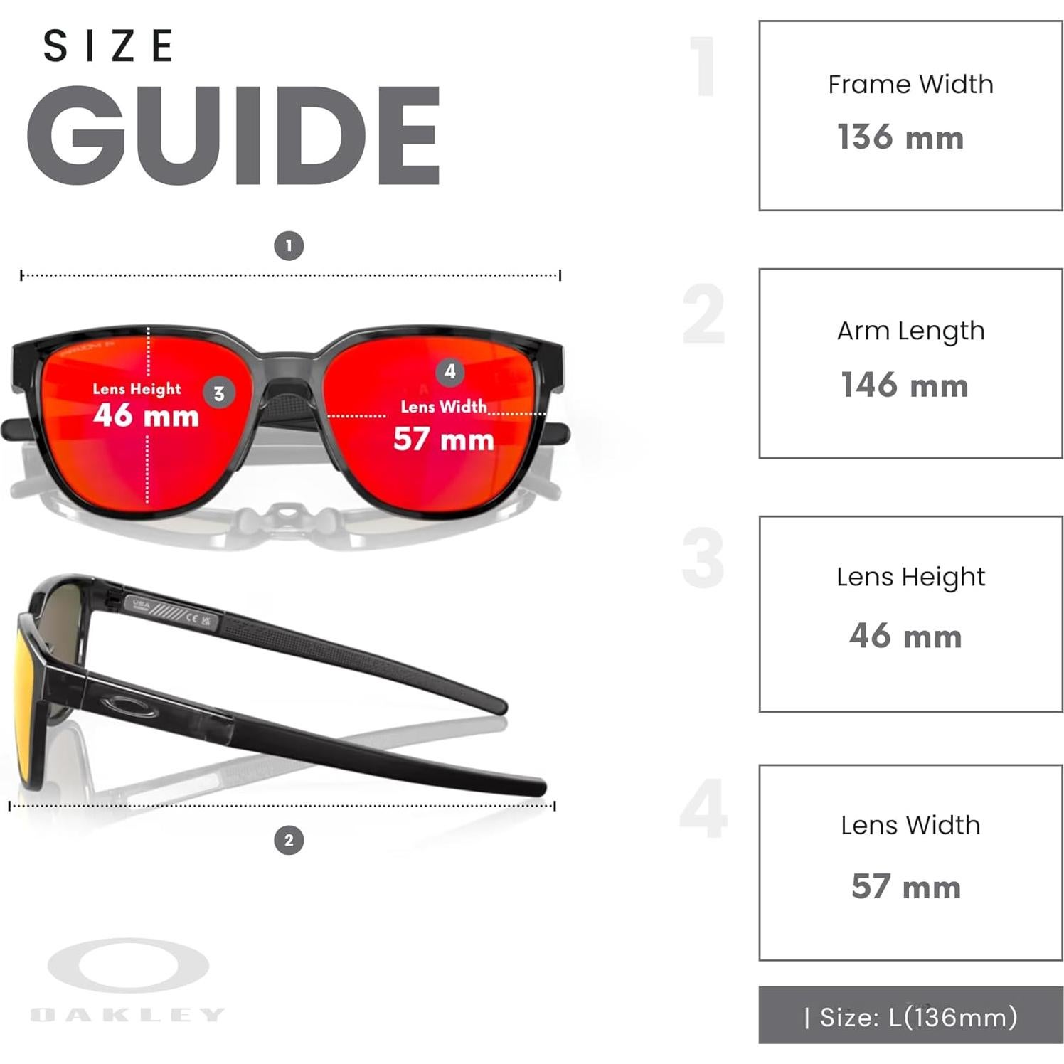 Gafas de sol Oakley Actuator OO9250 Tortuga negra Prizm Ruby