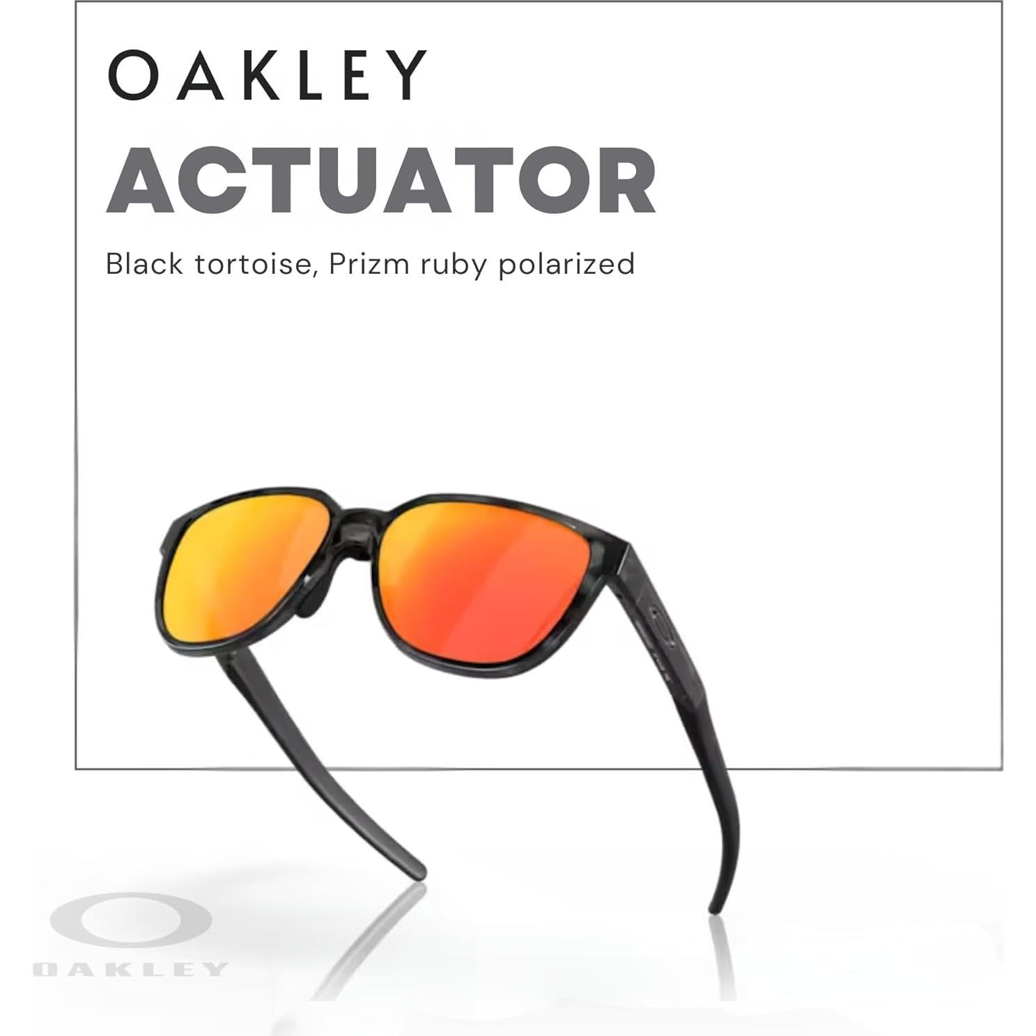 Gafas de sol Oakley Actuator OO9250 Tortuga negra Prizm Ruby