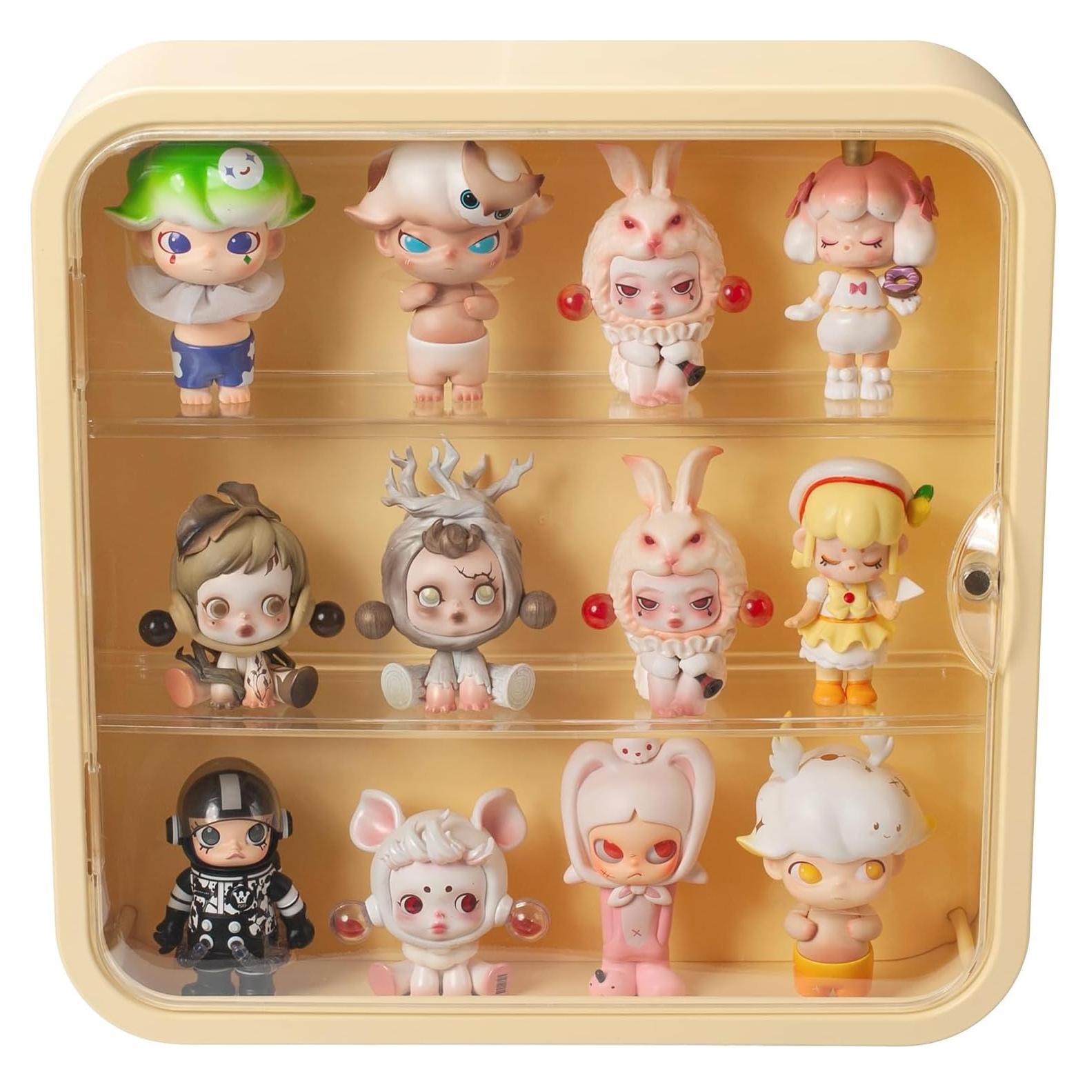 Caja de Exhibición Transparente DEAMACE 30x30 cm con Puerta Magnética