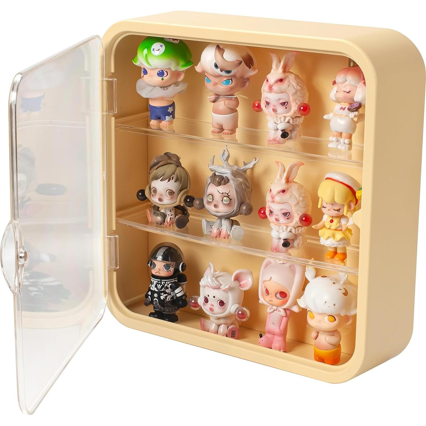 Caja de Exhibición Transparente DEAMACE 30x30 cm con Puerta Magnética