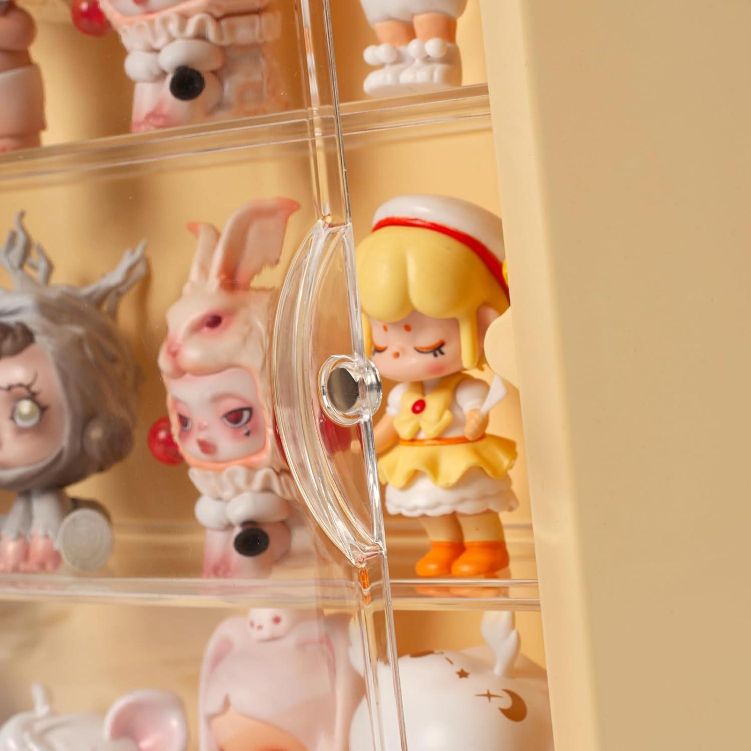 Caja de Exhibición Transparente DEAMACE 30x30 cm con Puerta Magnética