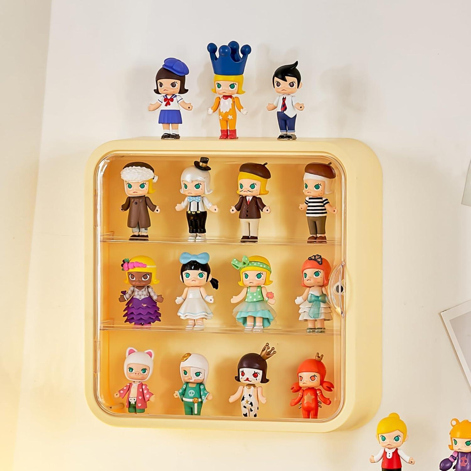 Caja de Exhibición Transparente DEAMACE 30x30 cm con Puerta Magnética