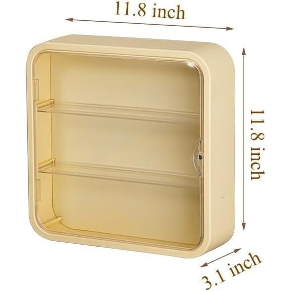 Caja de Exhibición Transparente DEAMACE 30x30 cm con Puerta Magnética