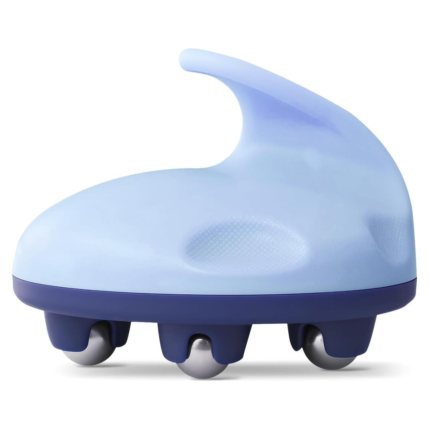 Rodillo de Masaje Linfático iunxkmi Azul - Drenaje y Celulitis