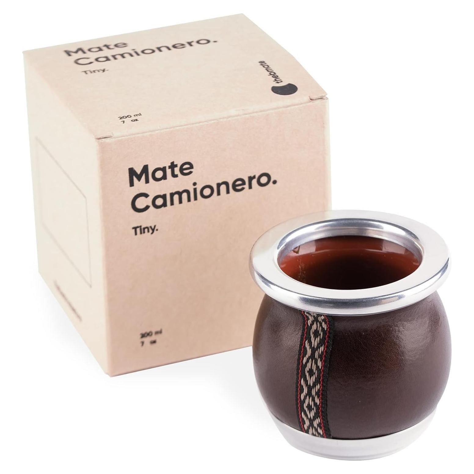 Taza de Yerba Mate Cerámica TheBmate - Calabash 207ml Marrón