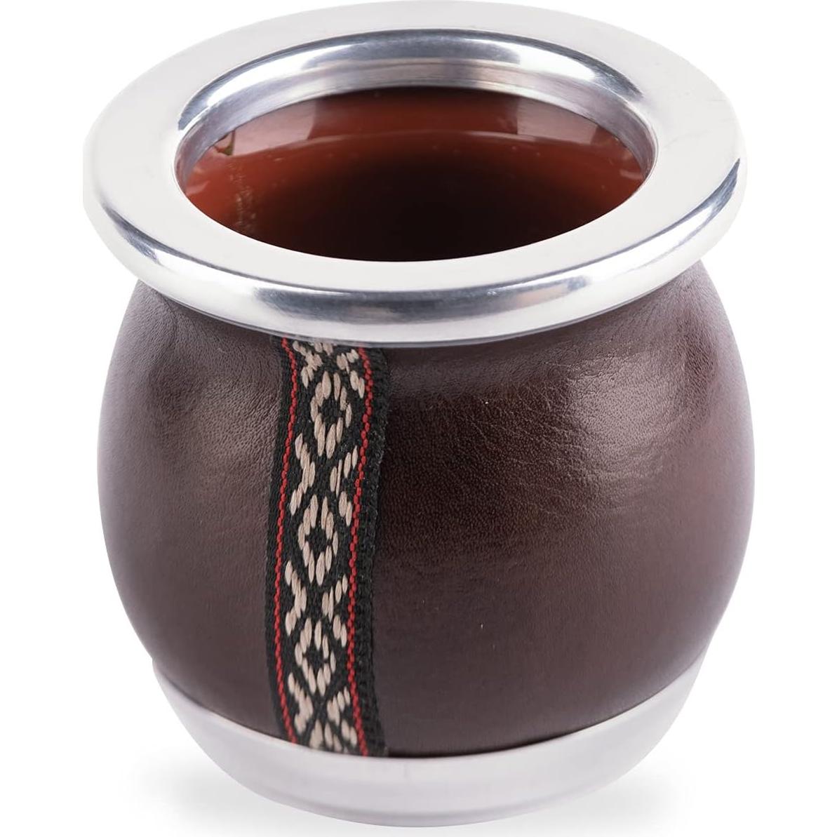 Taza de Yerba Mate Cerámica TheBmate - Calabash 207ml Marrón
