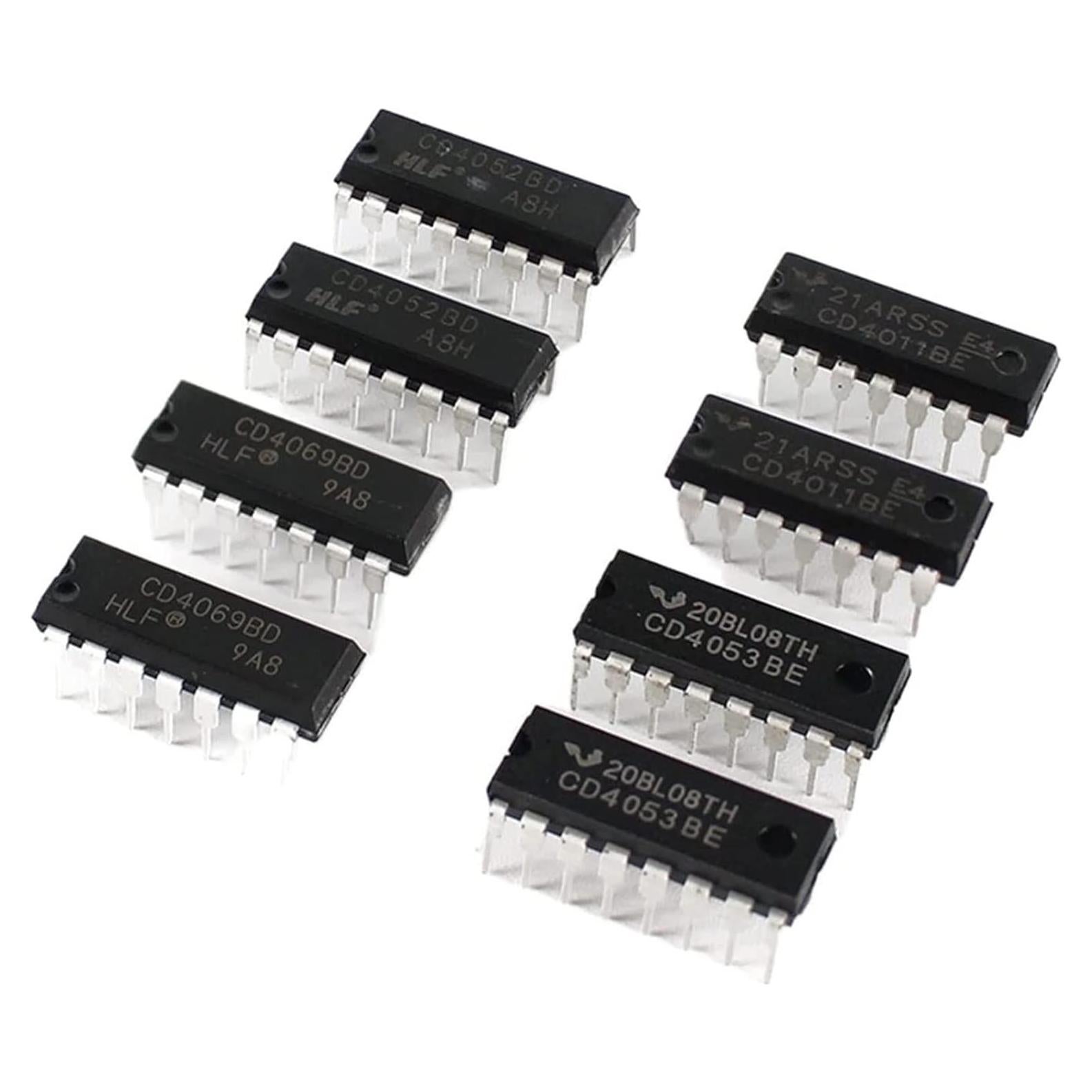 Kit de Circuito Integrado 40 Pcs ISIGMA CD4011 CD4069