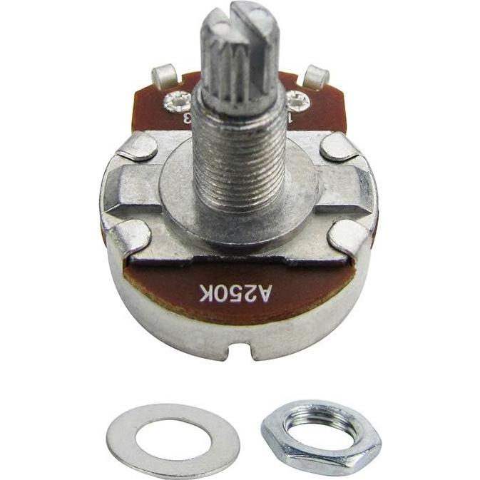 Potenciómetro de Volumen FLEOR A250K 4pcs 18mm para Guitarra