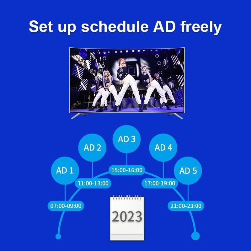 Reproductor Digital Publicitario Lunzn YM05 4K CMS Sin Suscripción