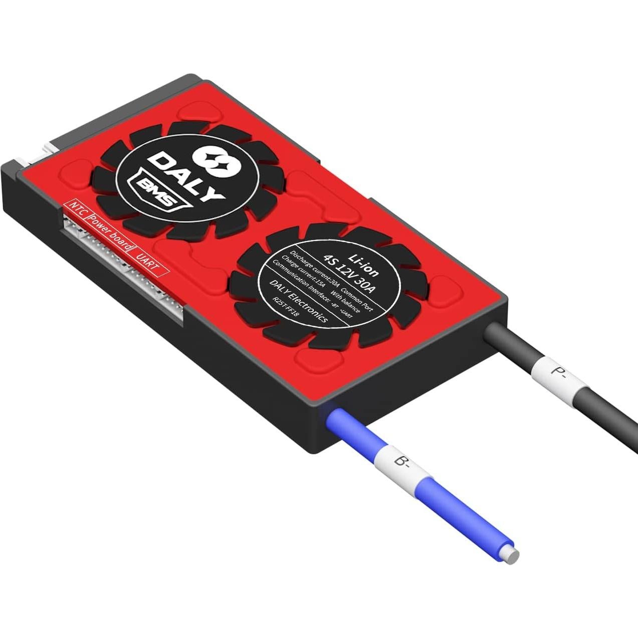 BMS Li-ion 12V 30A DALY 4S con Bluetooth y protección
