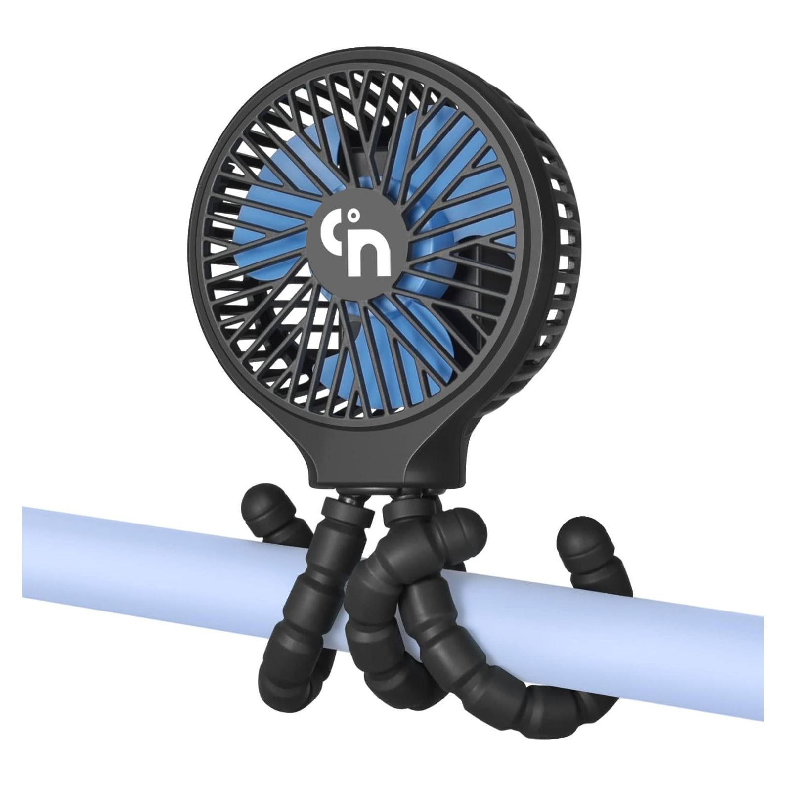 Ventilador Portátil WiHoo SF01 para Cochecito 360° 3 Velocidades