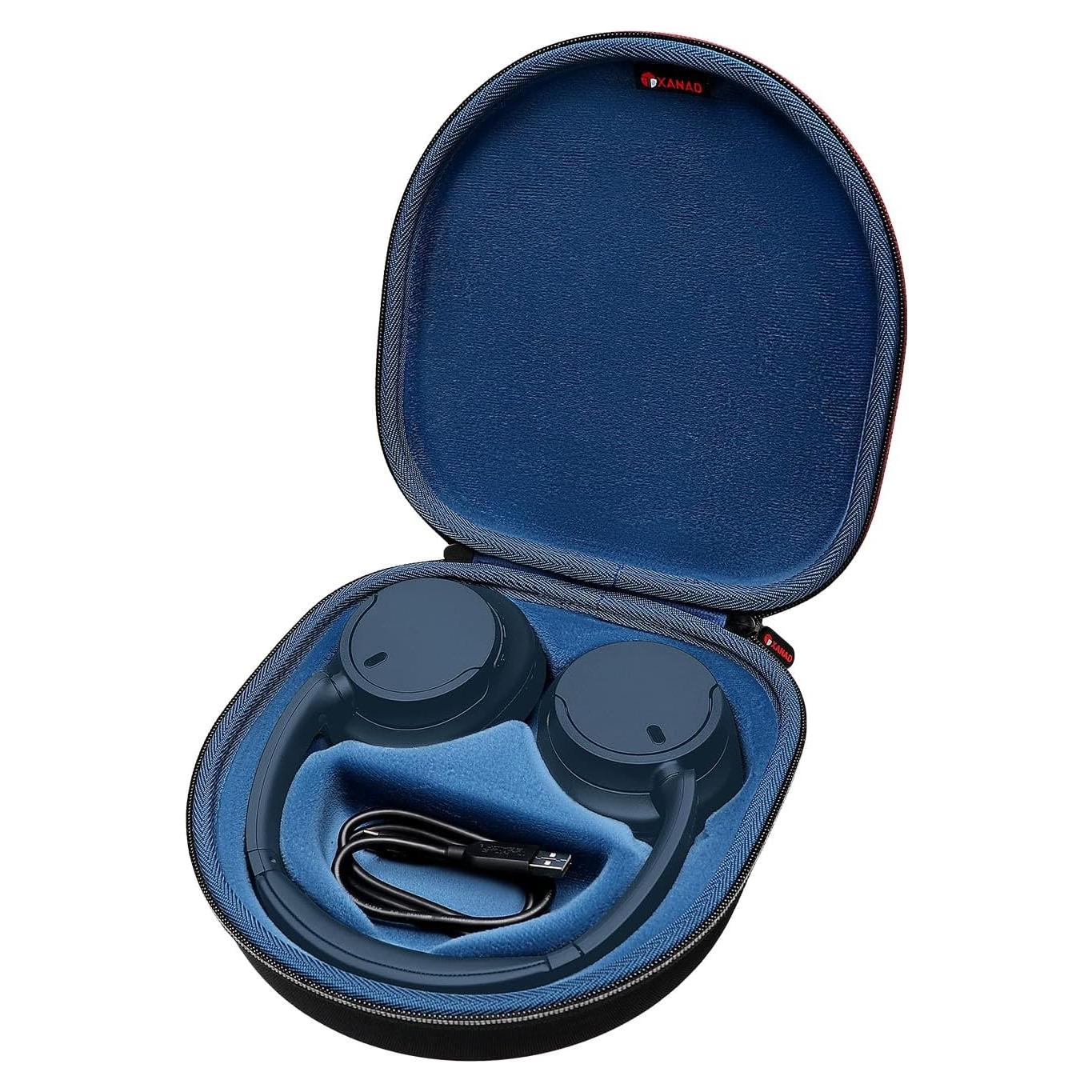 Funda XANAD para Auriculares Sony WH-CH720N y XB900N - Azul