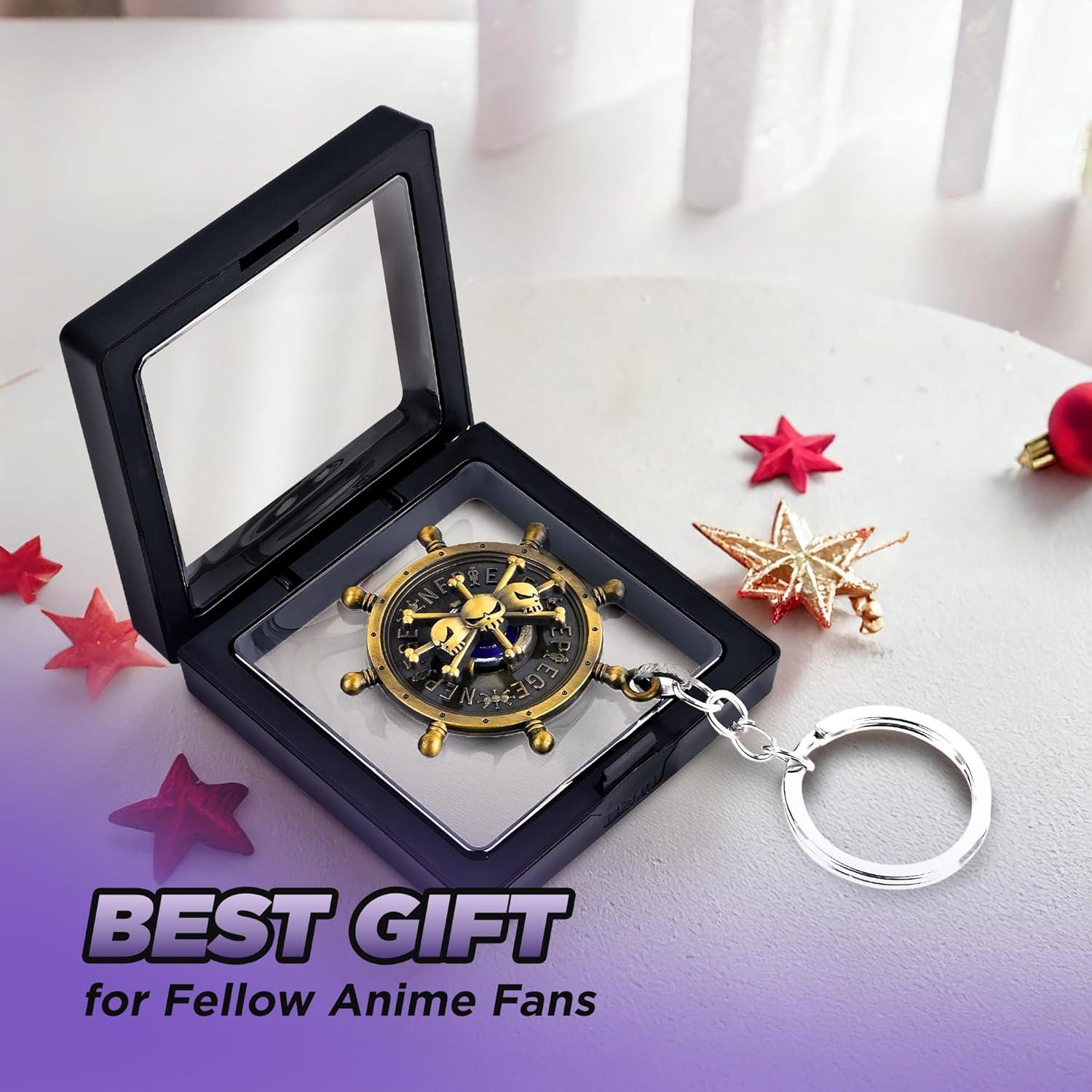 Llavero One Piece Luffy Oro Premium Coleccionable 3D